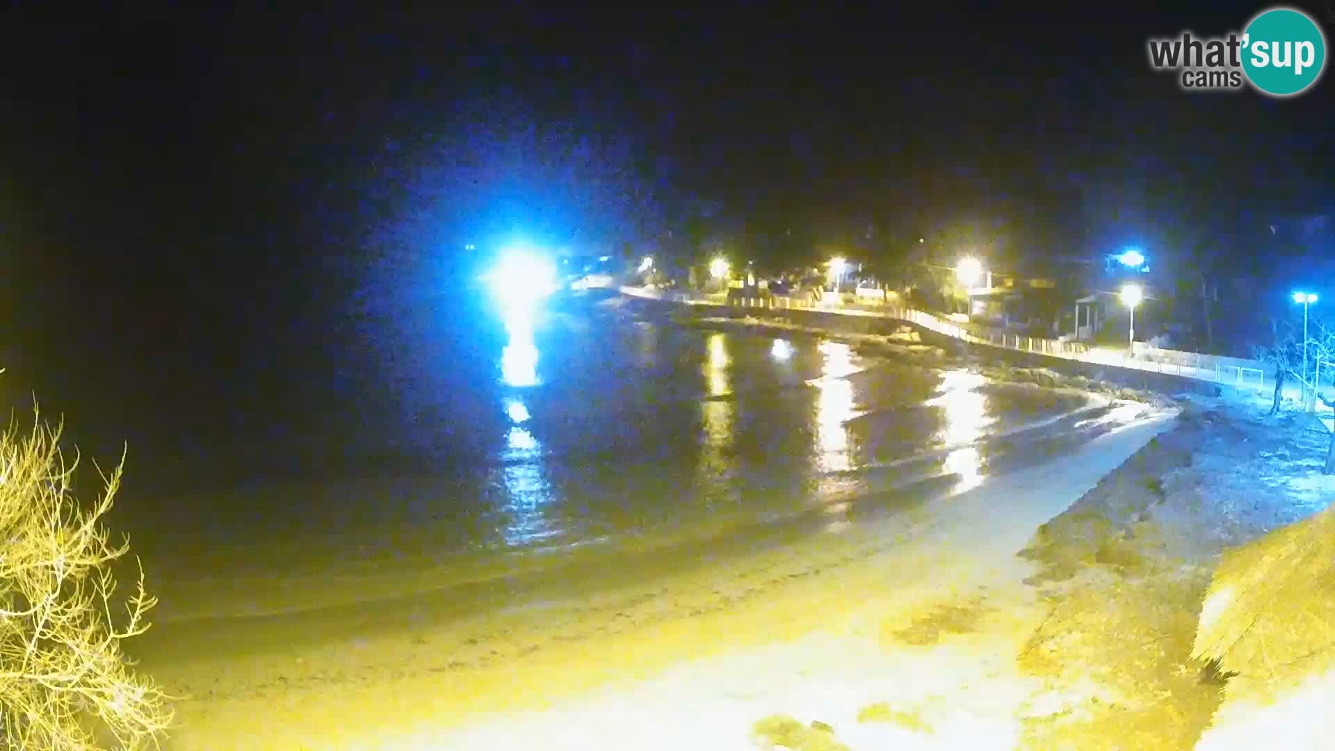 Strand Slanica Murter – webcam