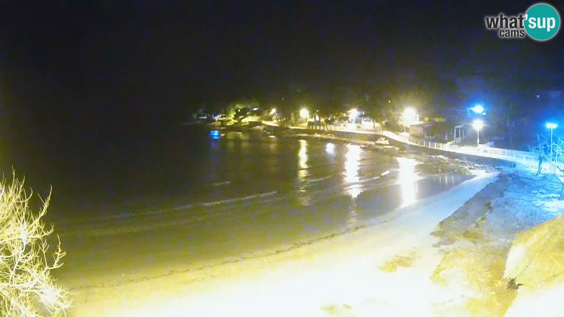 Strand Slanica Murter – webcam