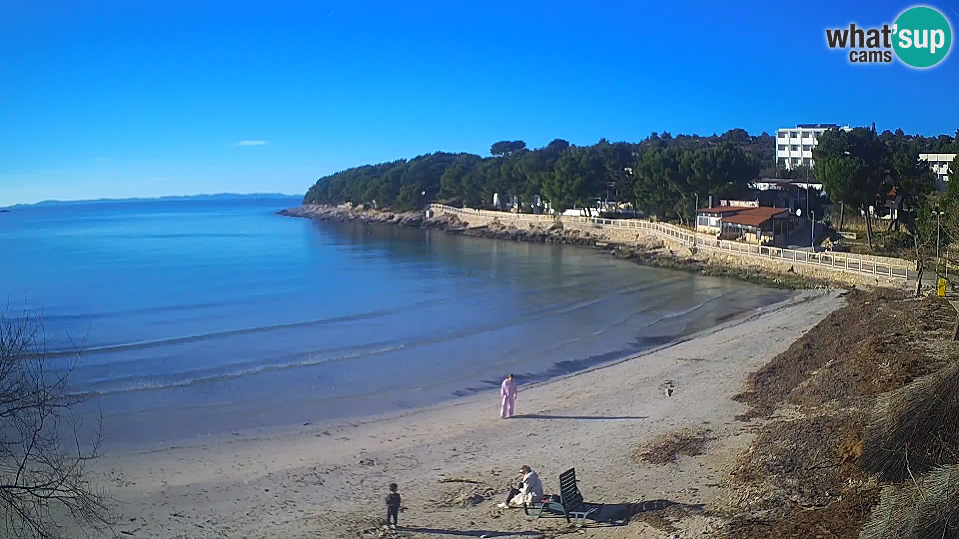 Plaža Slanica Murter – kamera v živo