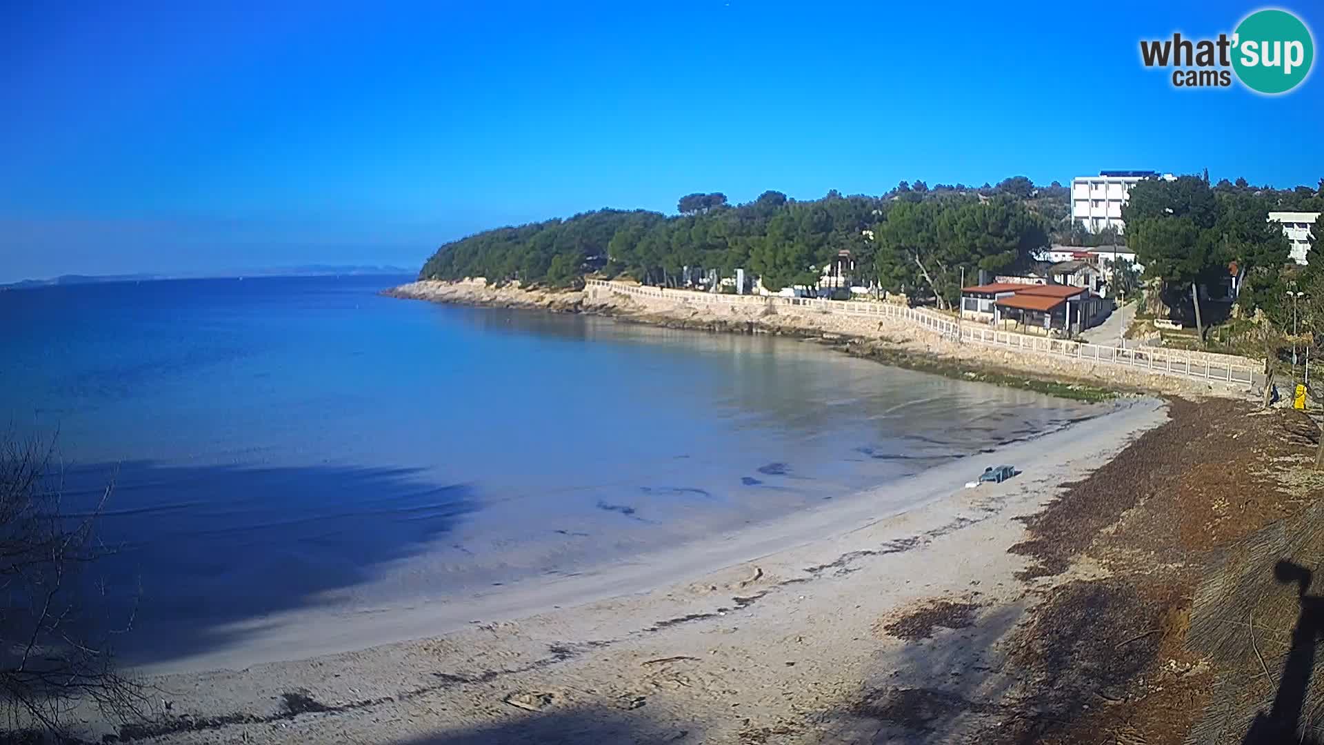 Plaža Slanica Murter – kamera v živo