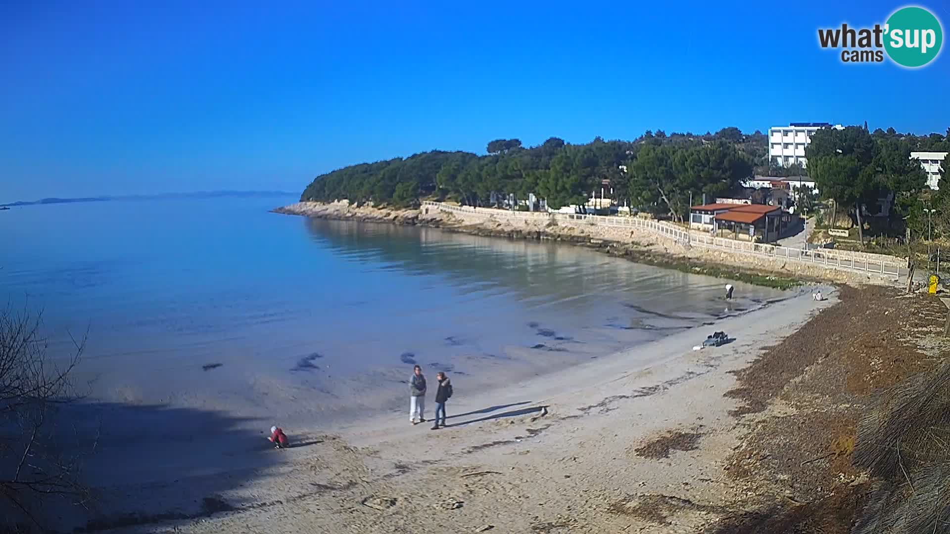 Plaža Slanica Murter – kamera v živo