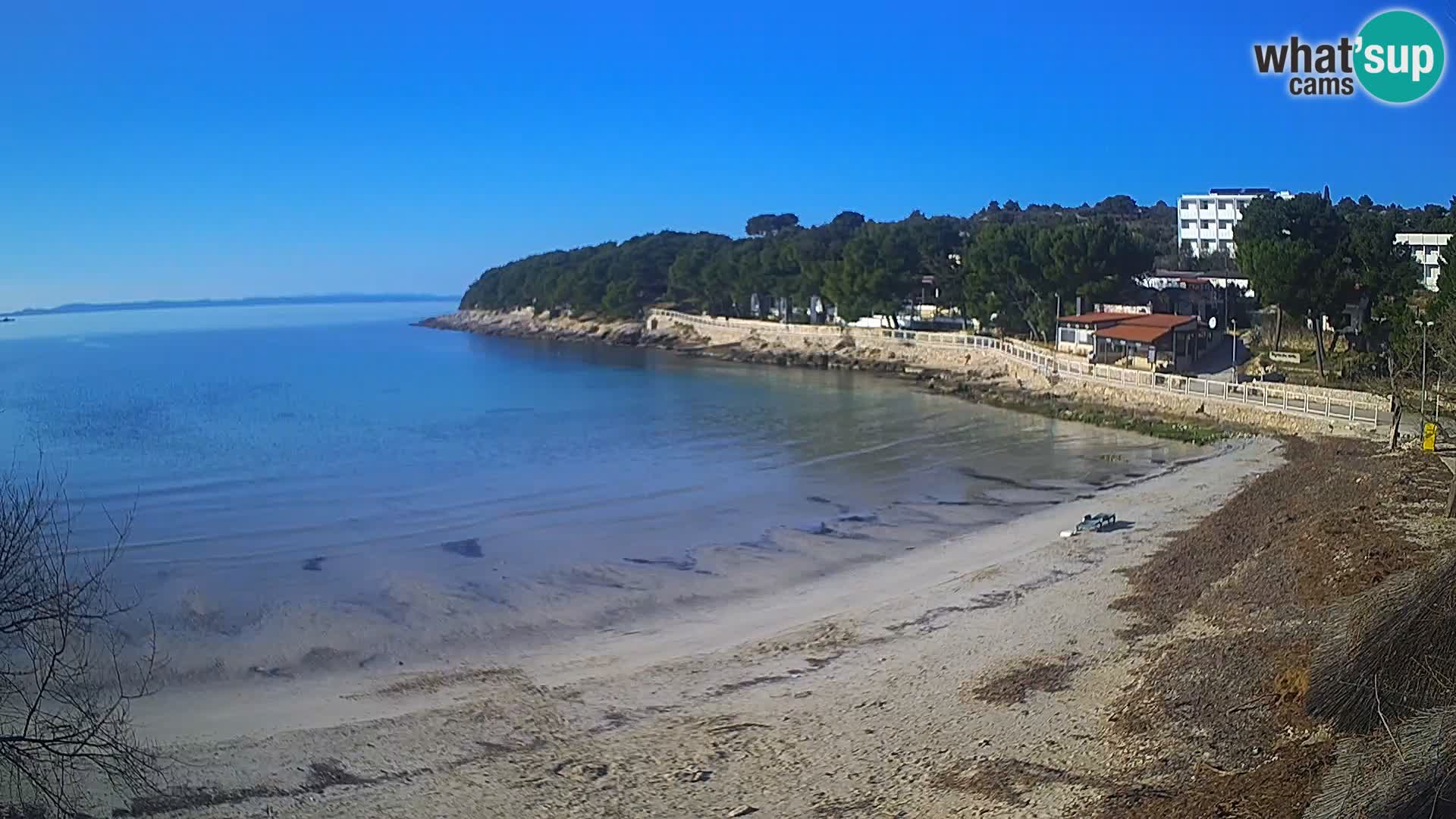 Plaža Slanica Murter – kamera v živo