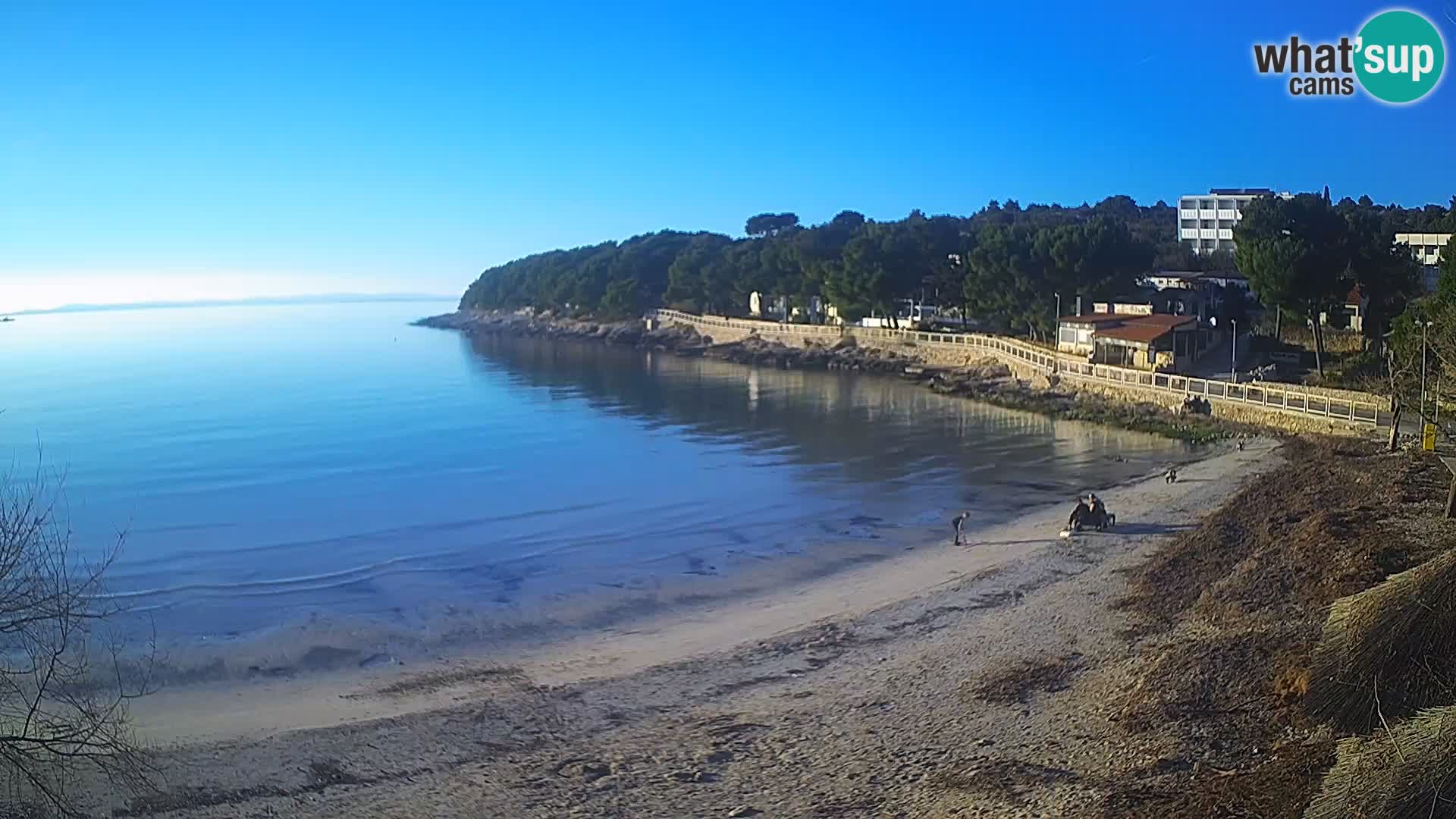 Strand Slanica Murter – webcam