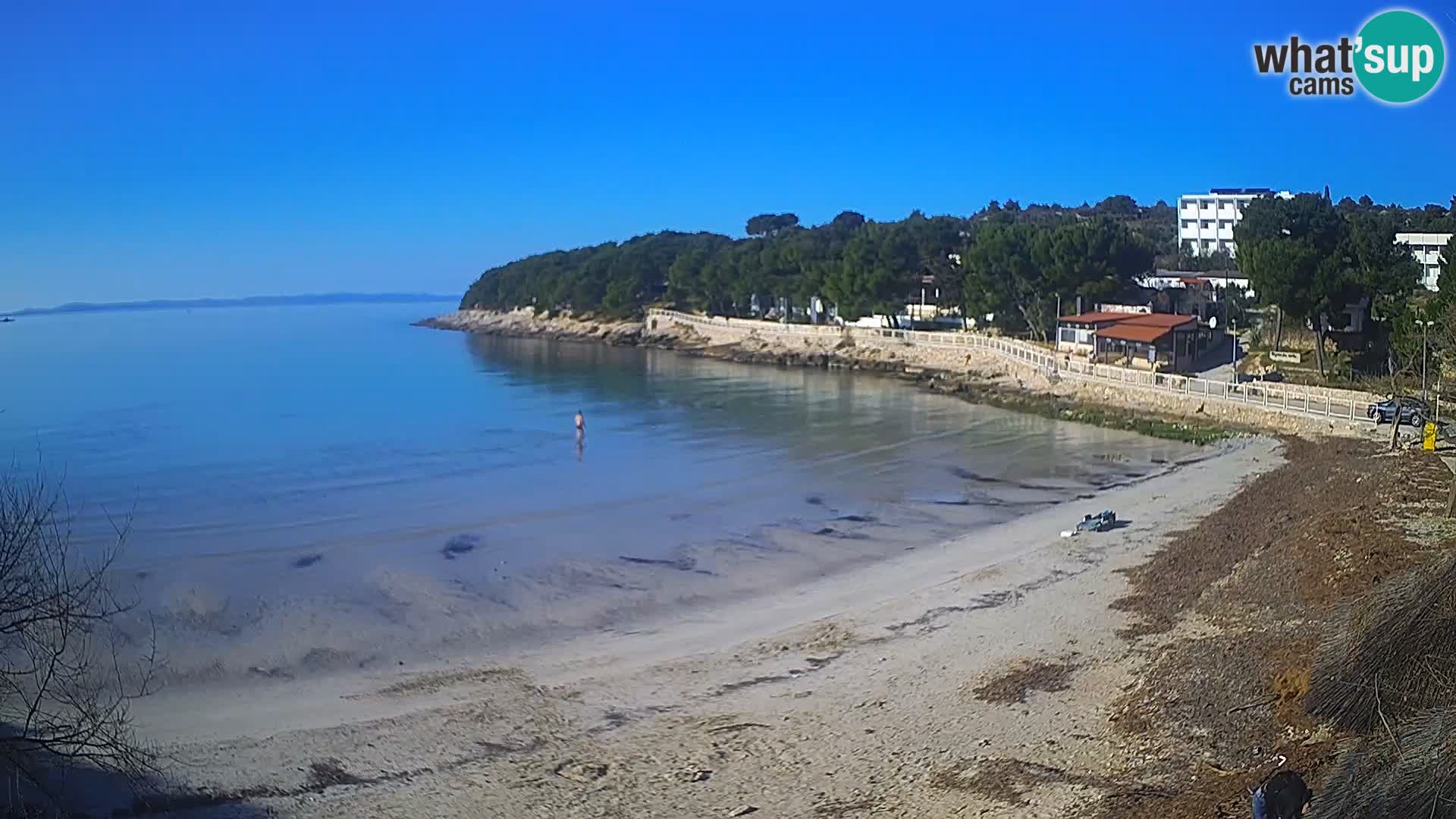 Strand Slanica Murter – webcam