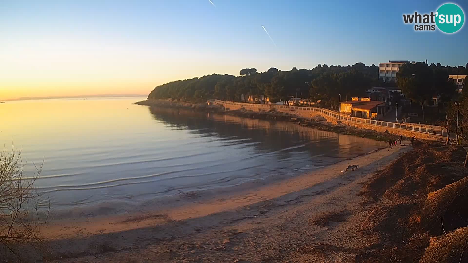 Plaža Slanica Murter – kamera v živo