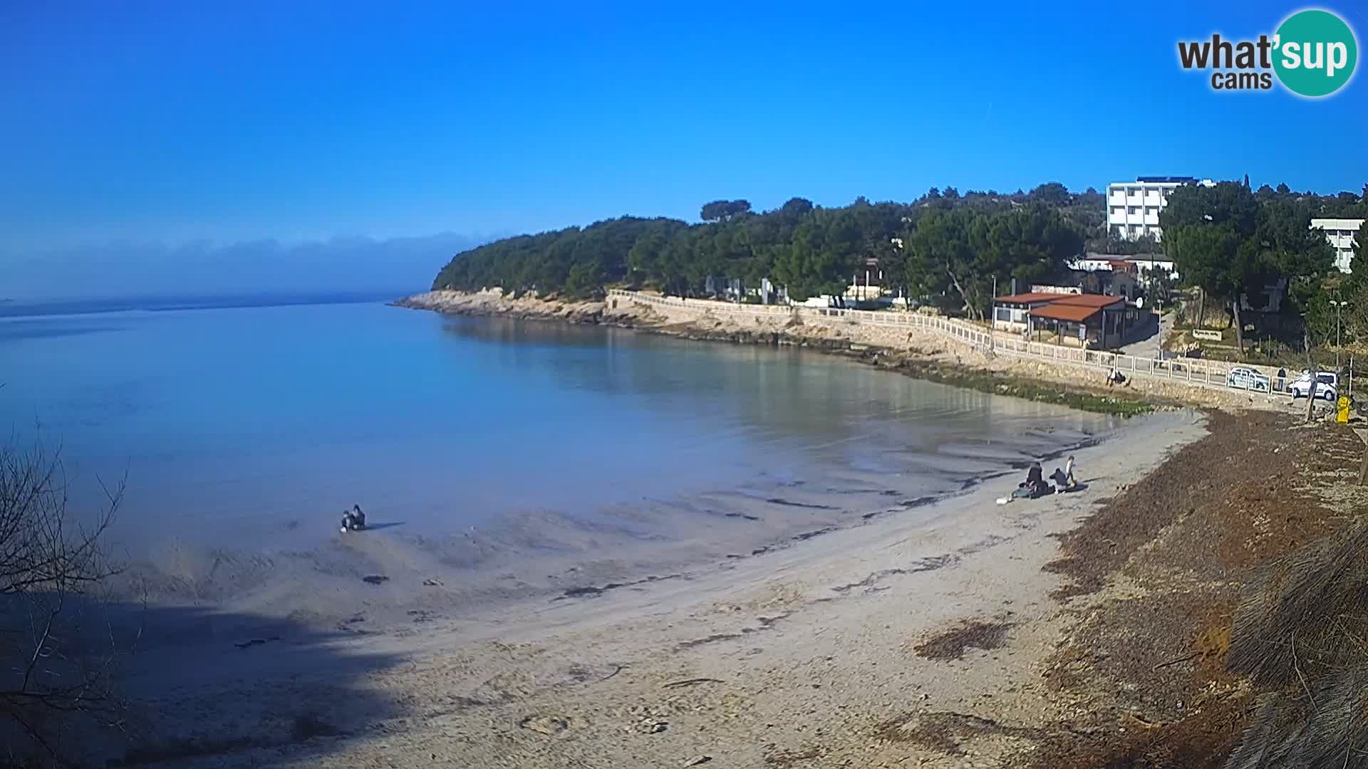 Plaža Slanica Murter – kamera v živo