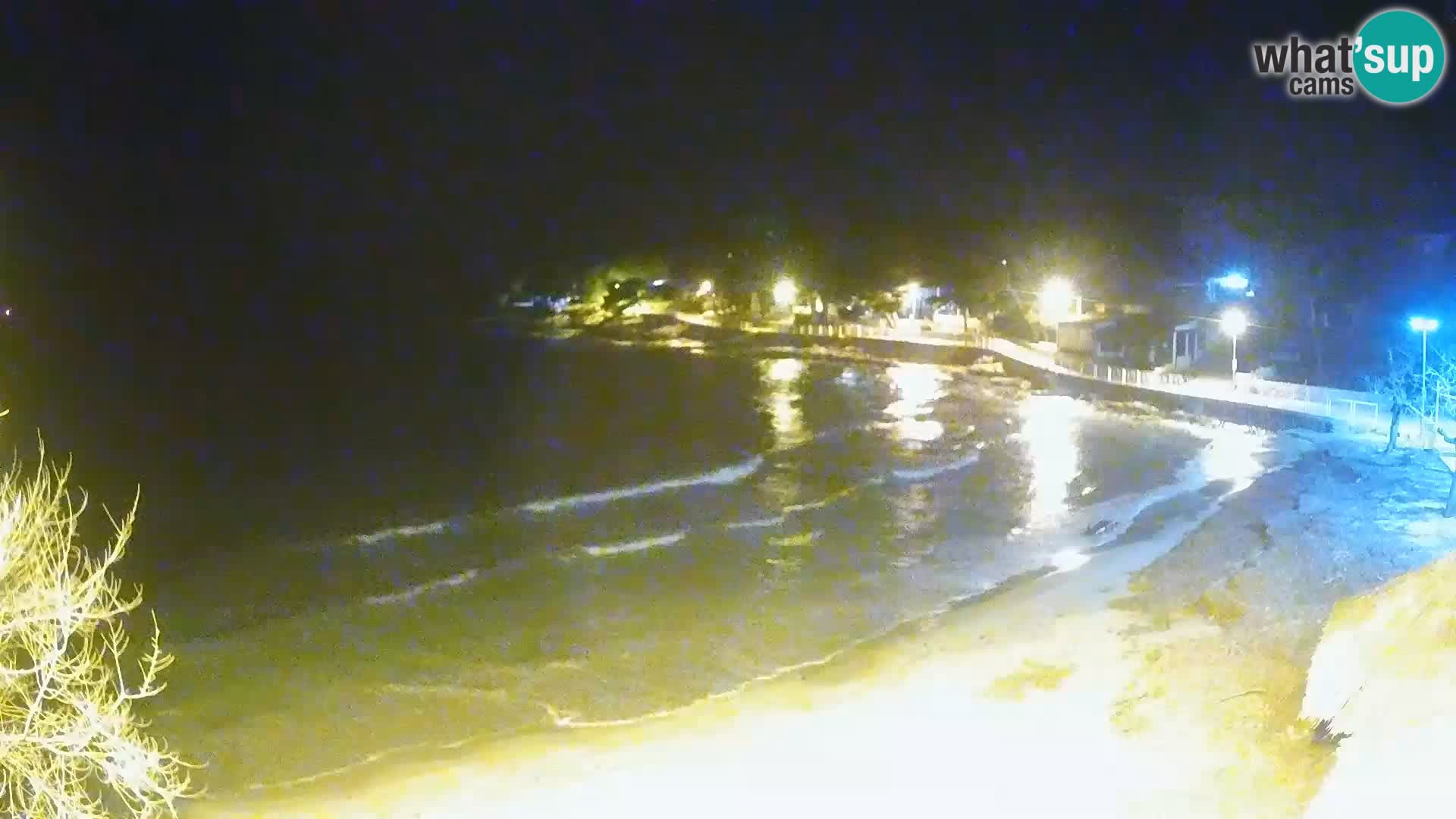 Strand Slanica Murter – webcam