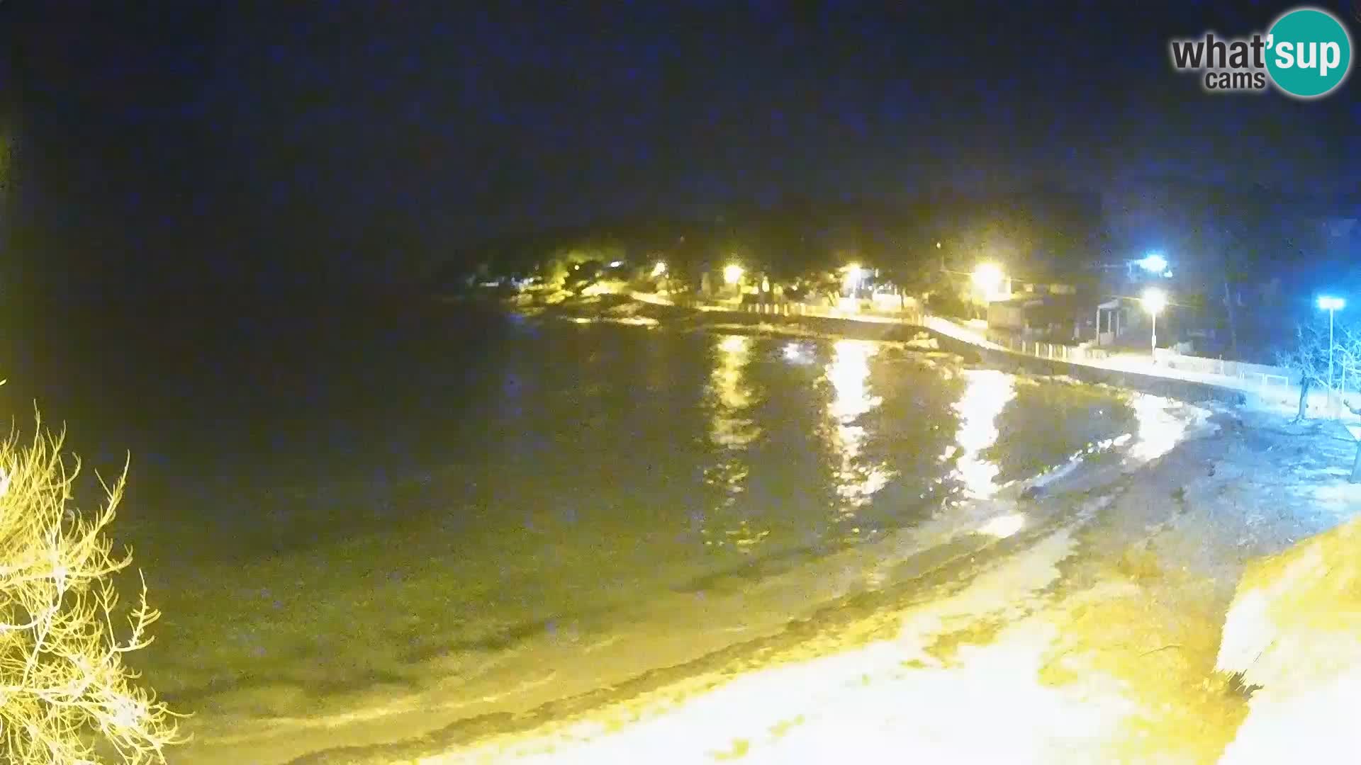 Strand Slanica Murter – webcam