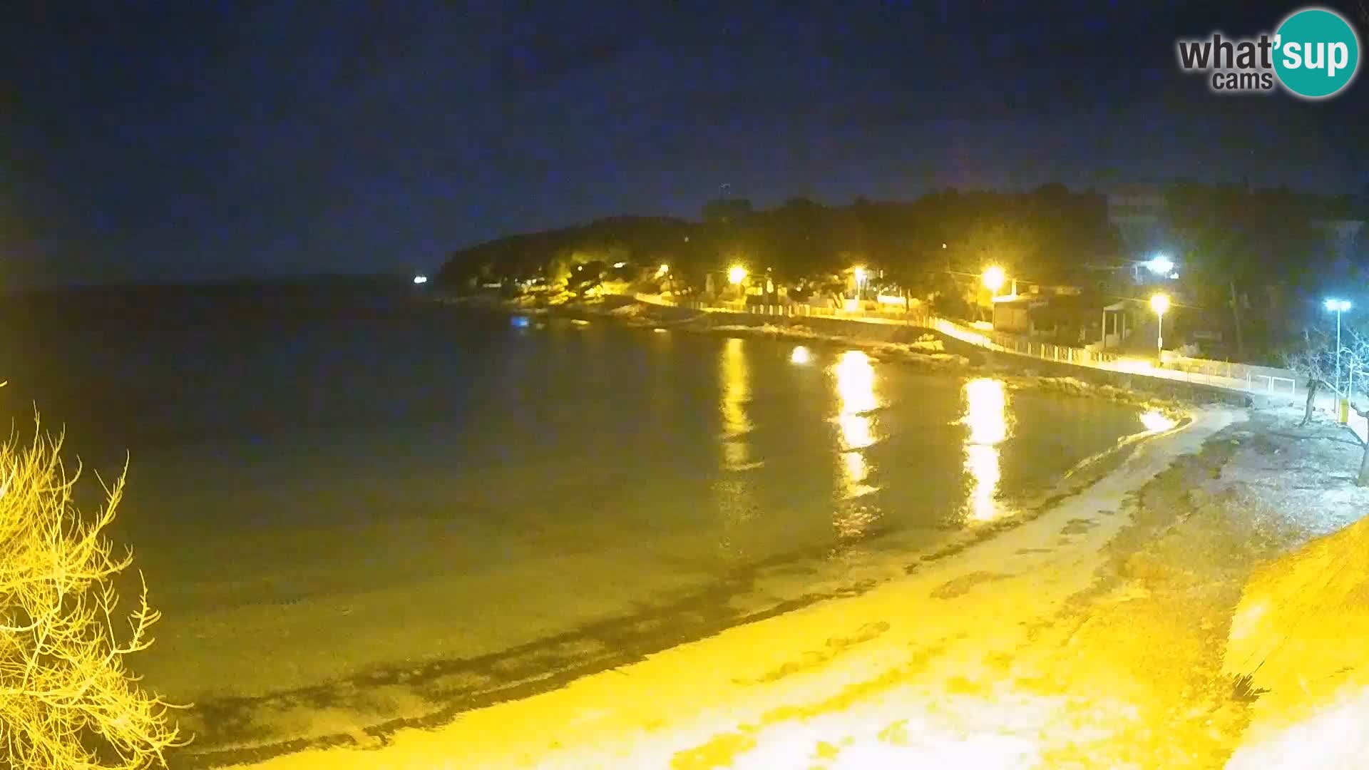 Strand Slanica Murter – webcam