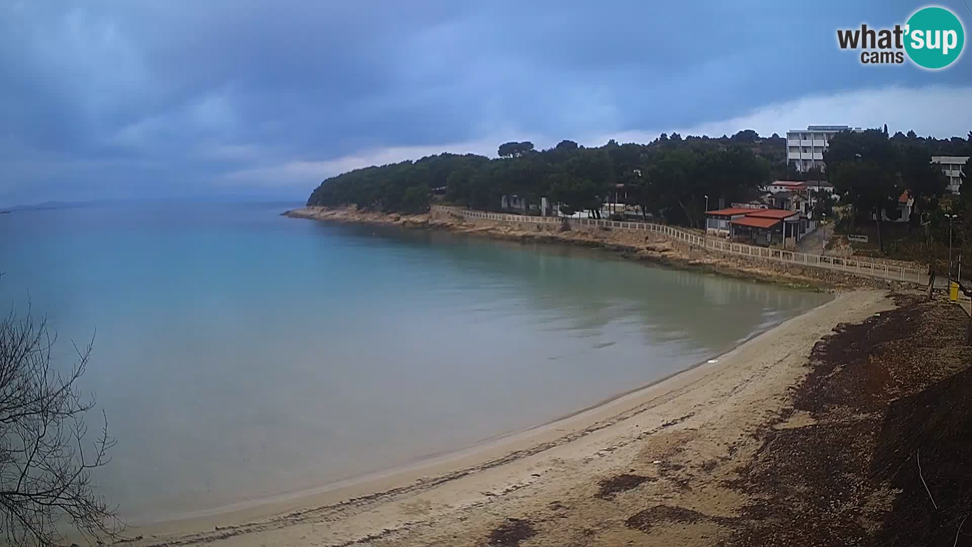 Strand Slanica Murter – webcam