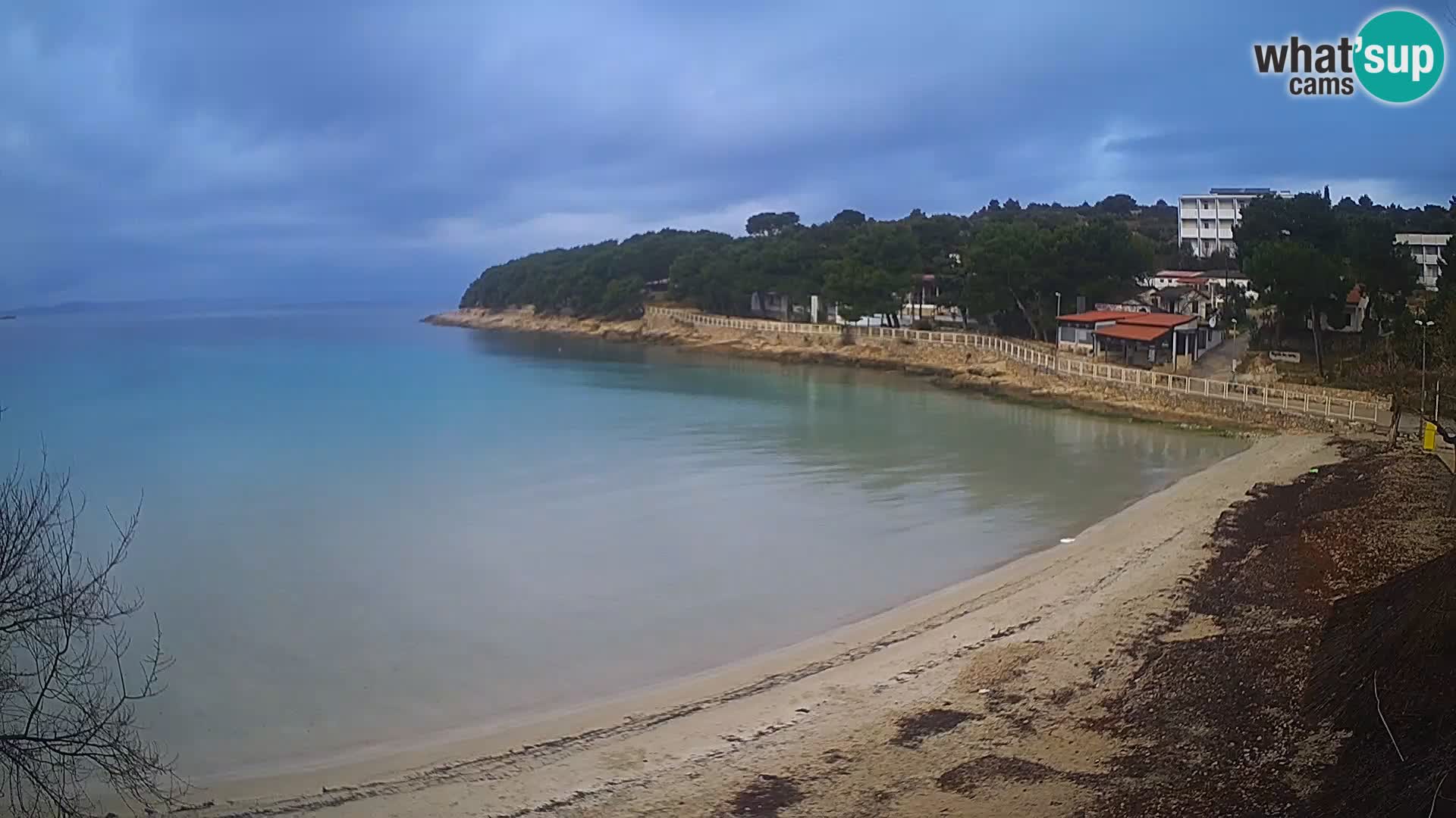 Strand Slanica Murter – webcam