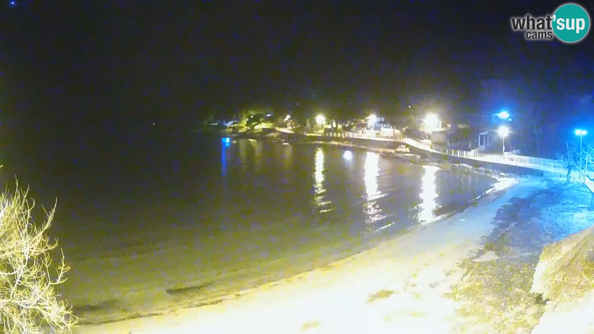 Strand Slanica Murter – webcam