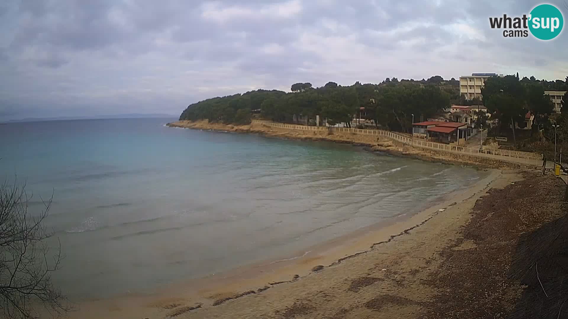 Plaža Slanica Murter – web kamera