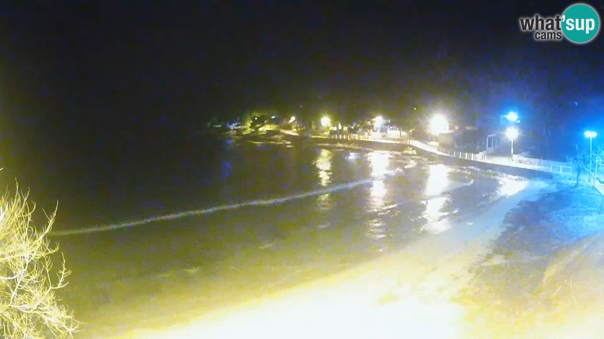 Strand Slanica Murter – webcam