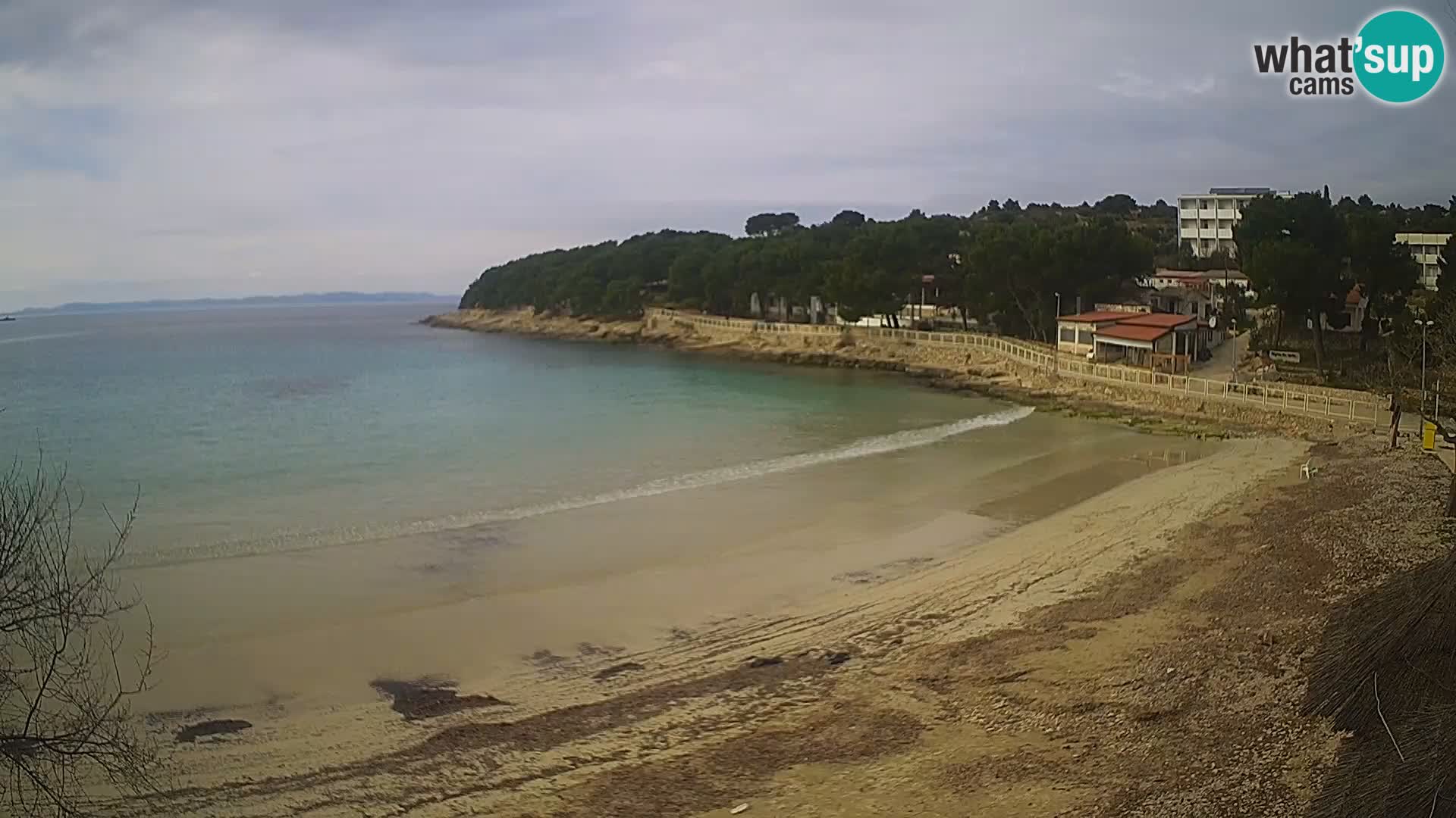 Plaža Slanica Murter – web kamera