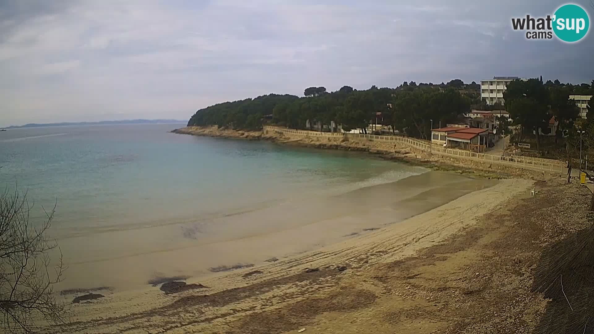 Plaža Slanica Murter – web kamera