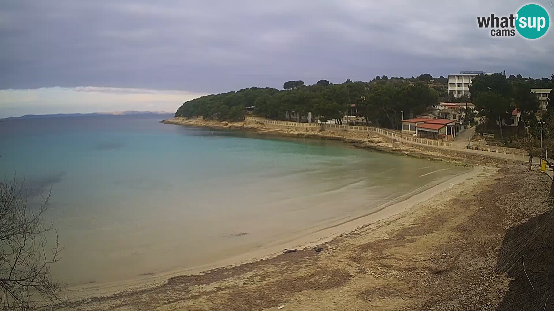 Plaža Slanica Murter – web kamera