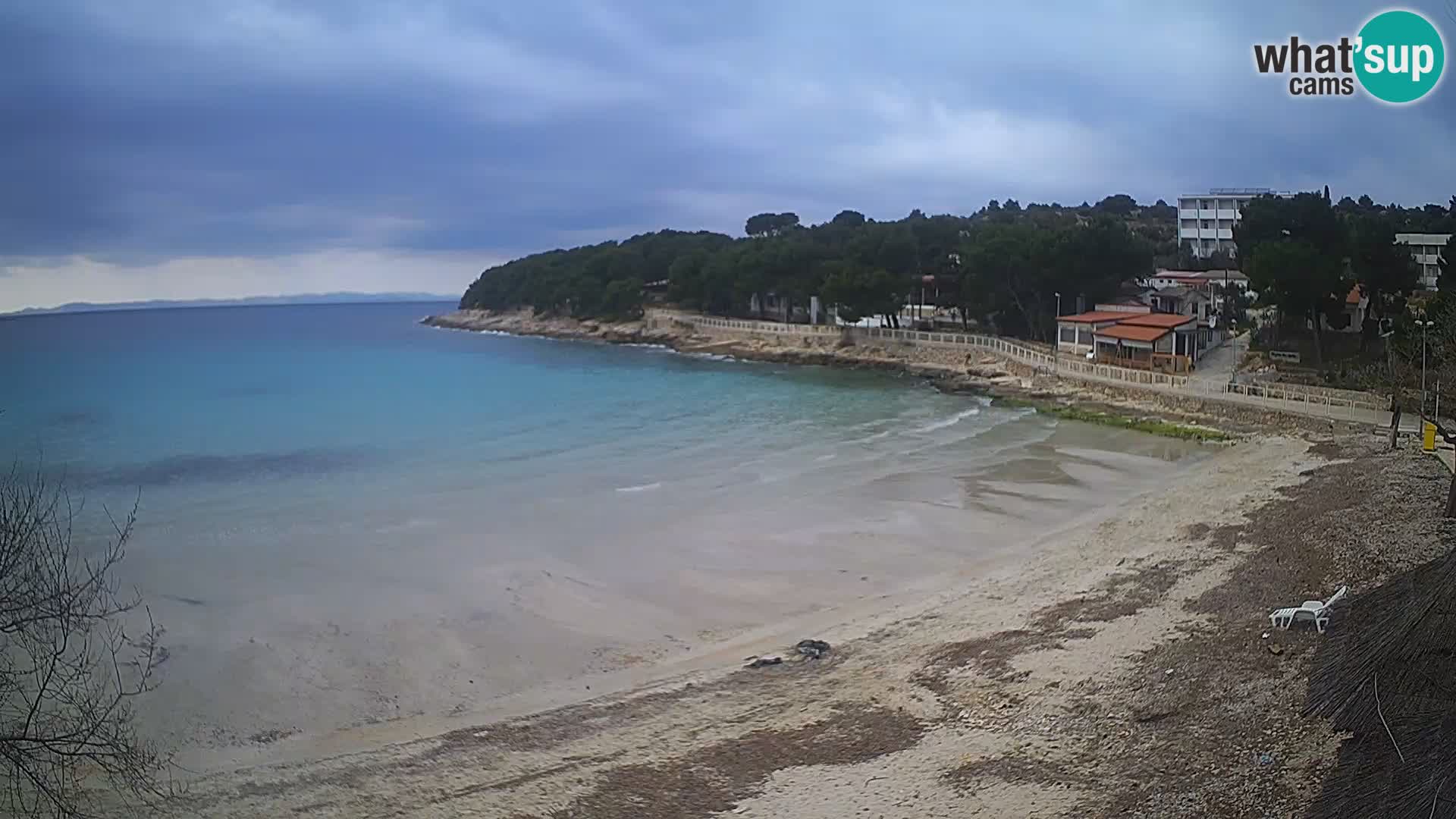 Strand Slanica Murter – webcam