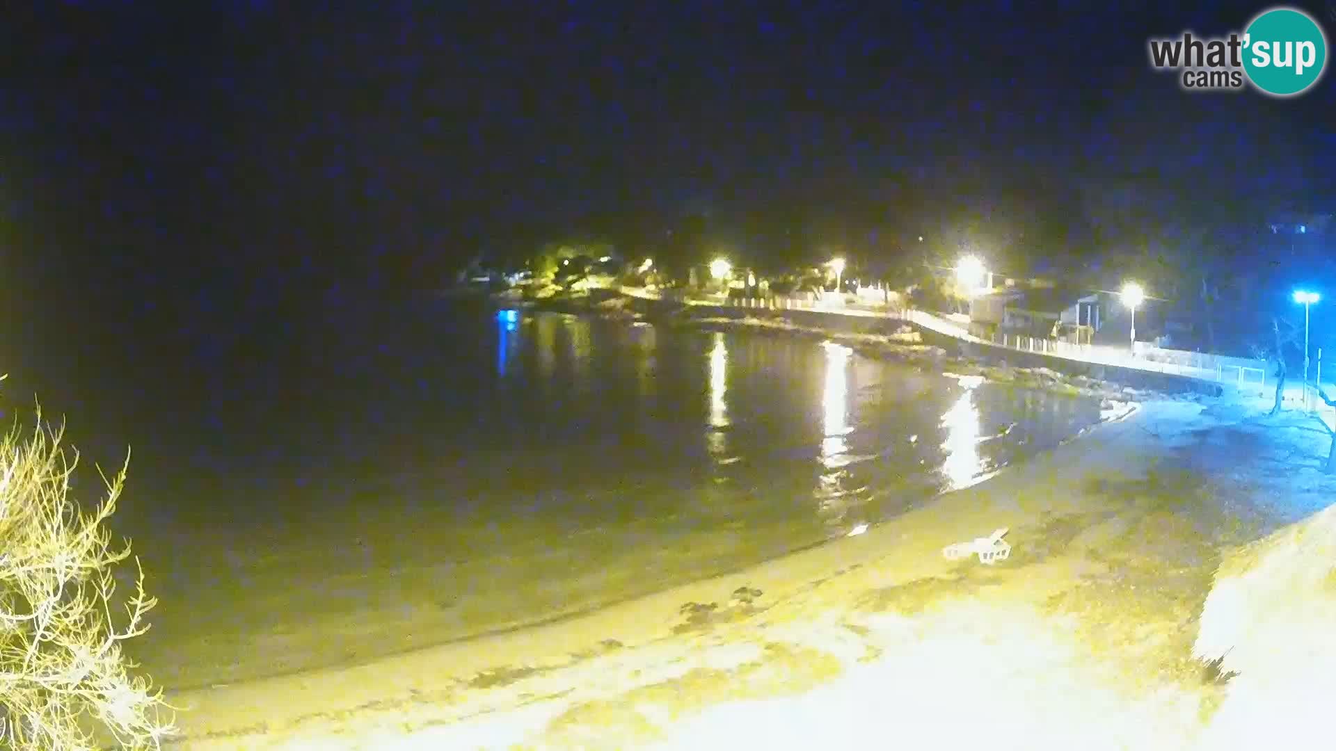 Strand Slanica Murter – webcam