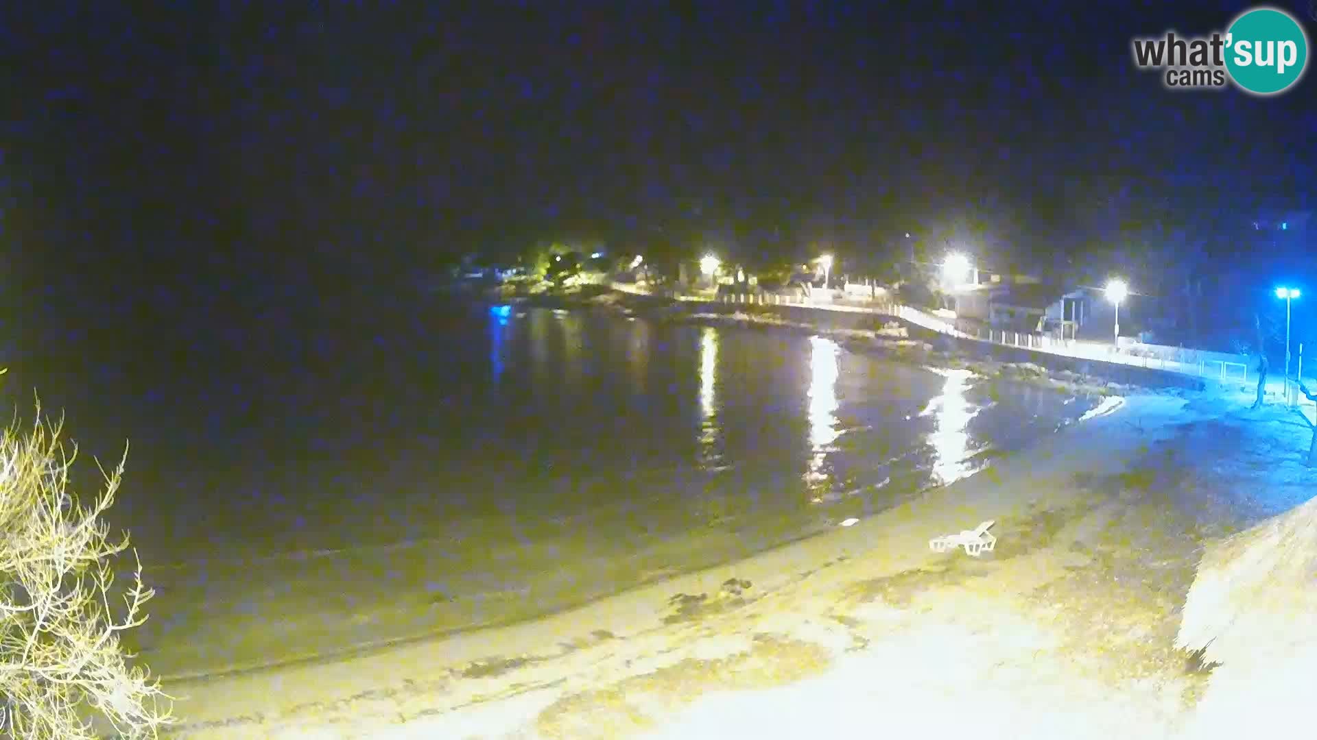 Strand Slanica Murter – webcam