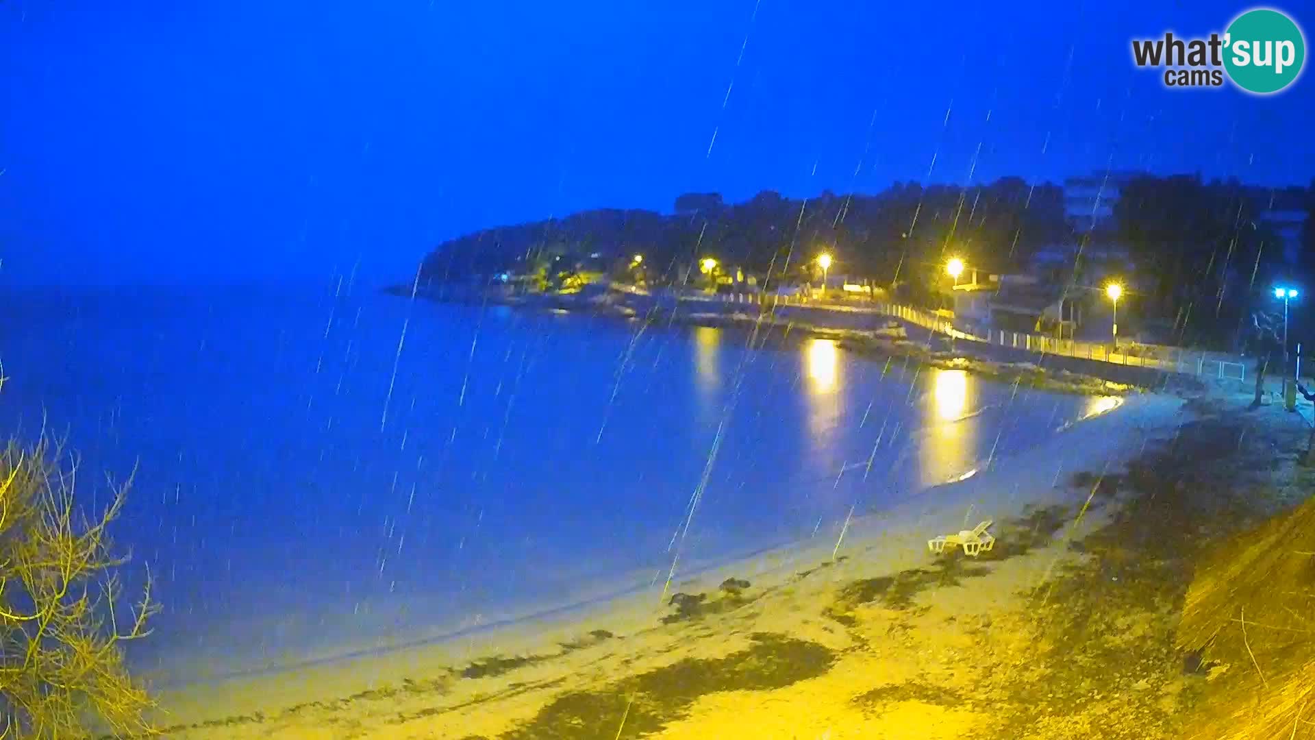 Strand Slanica Murter – webcam