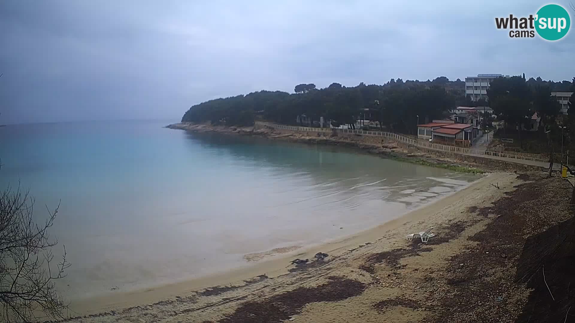 Strand Slanica Murter – webcam