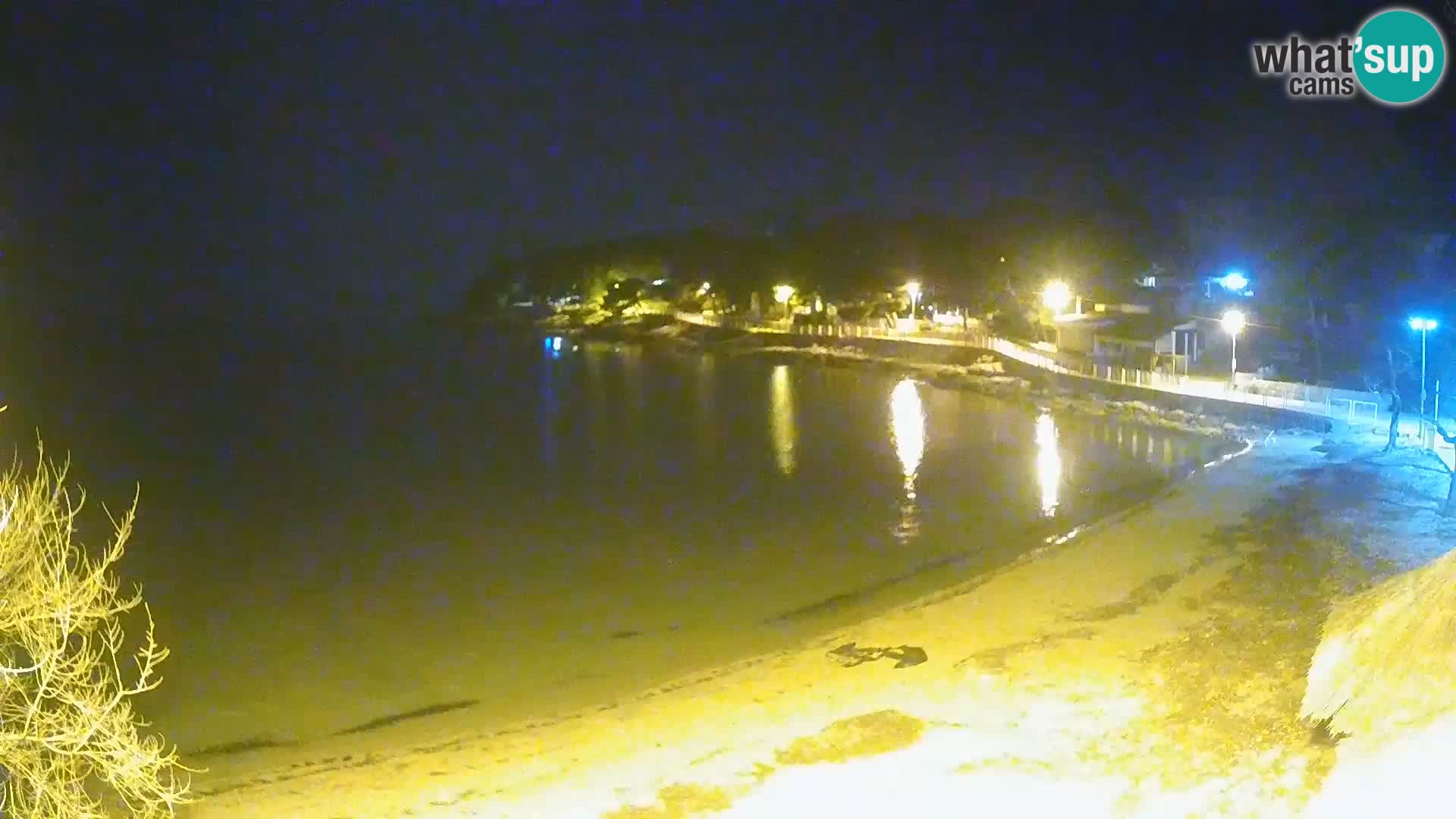 Strand Slanica Murter – webcam