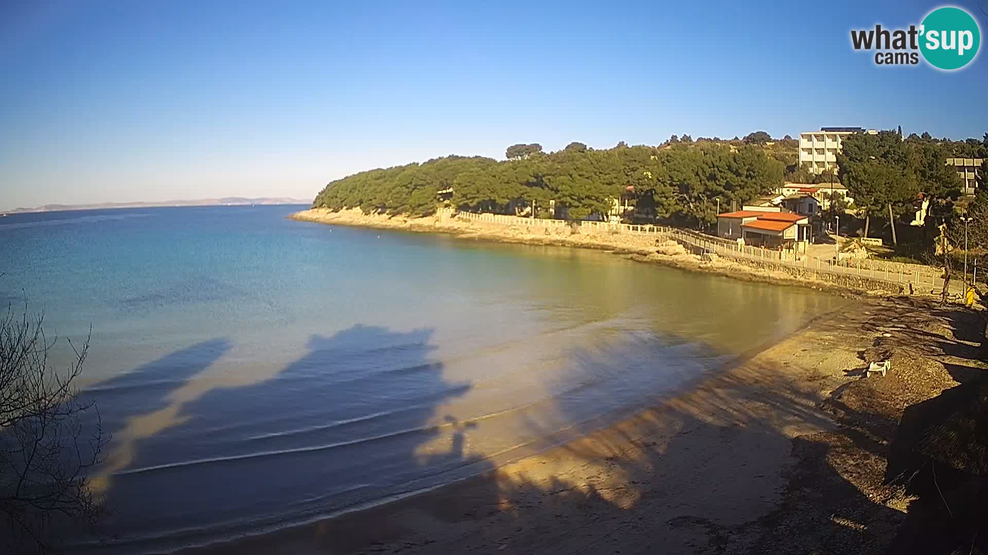 Strand Slanica Murter – webcam