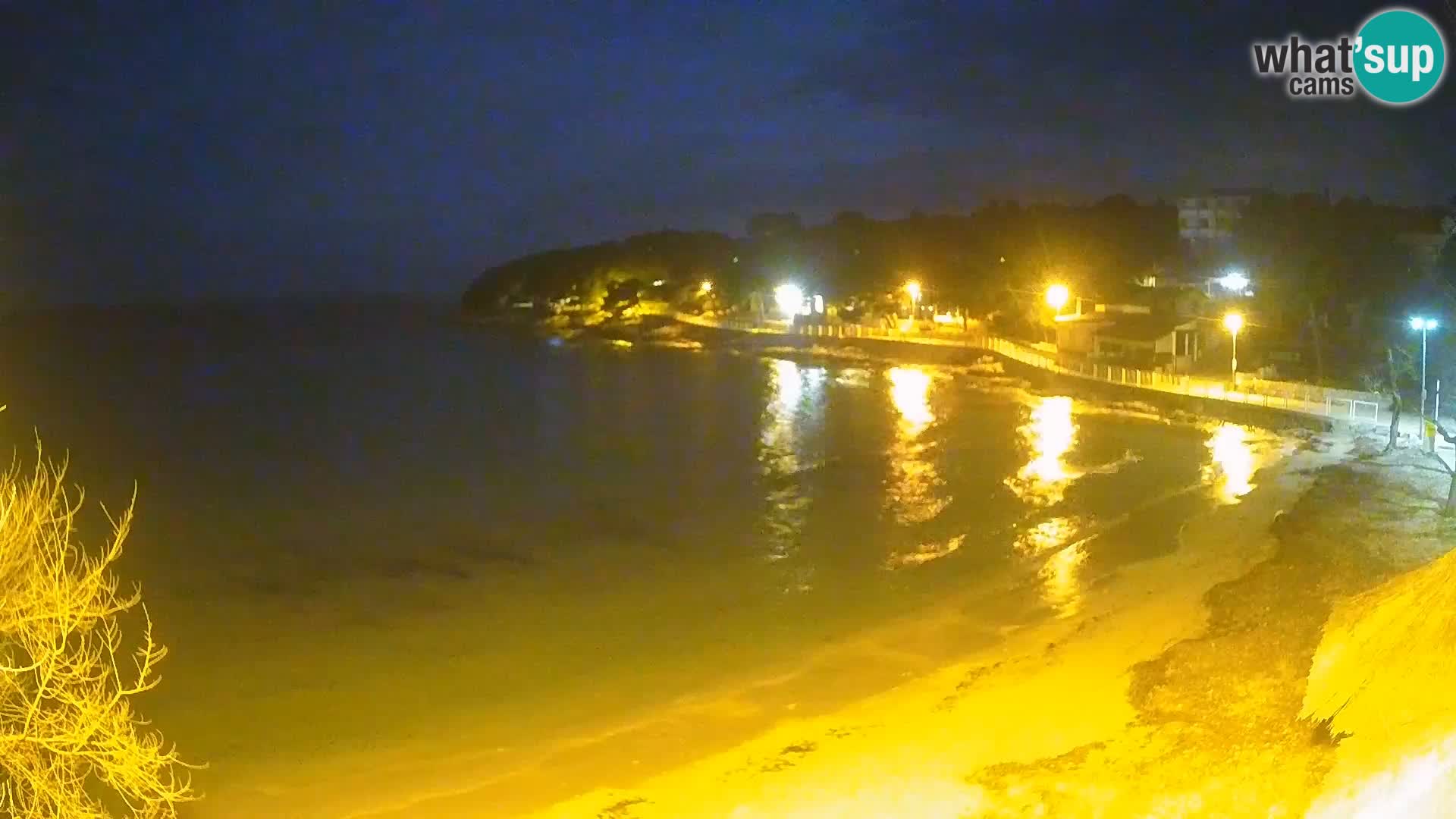 Strand Slanica Murter – webcam