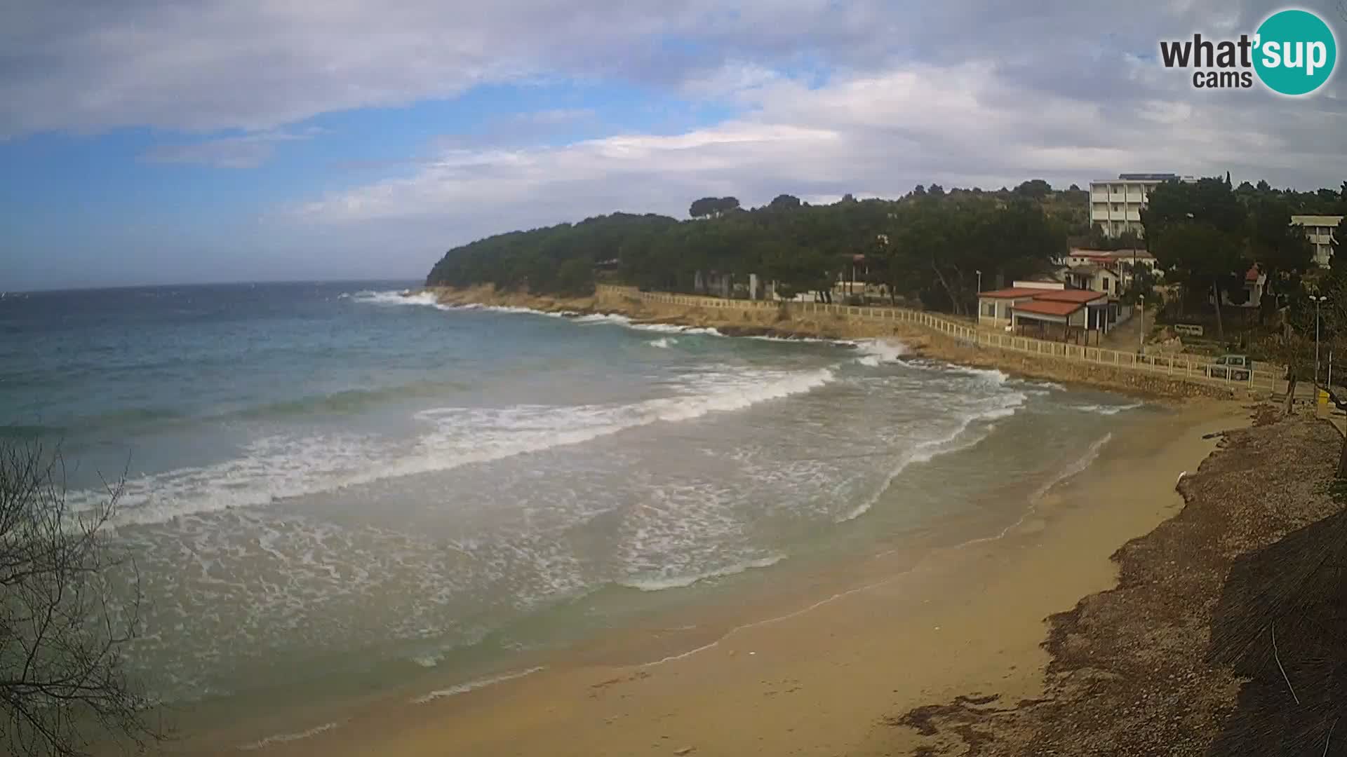 Plaža Slanica Murter – kamera v živo