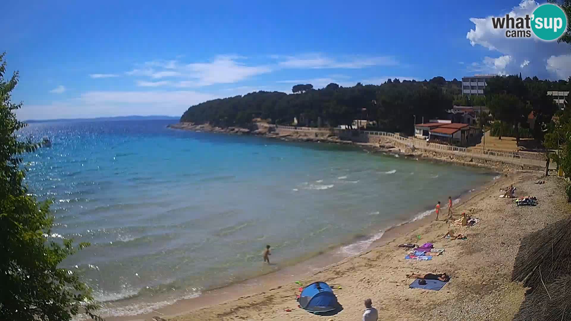 Plaža Slanica Murter – kamera v živo