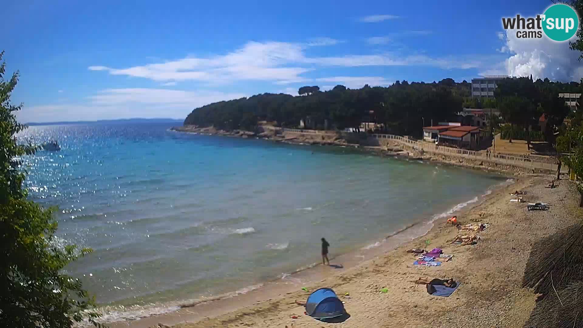 Plaža Slanica Murter – kamera v živo