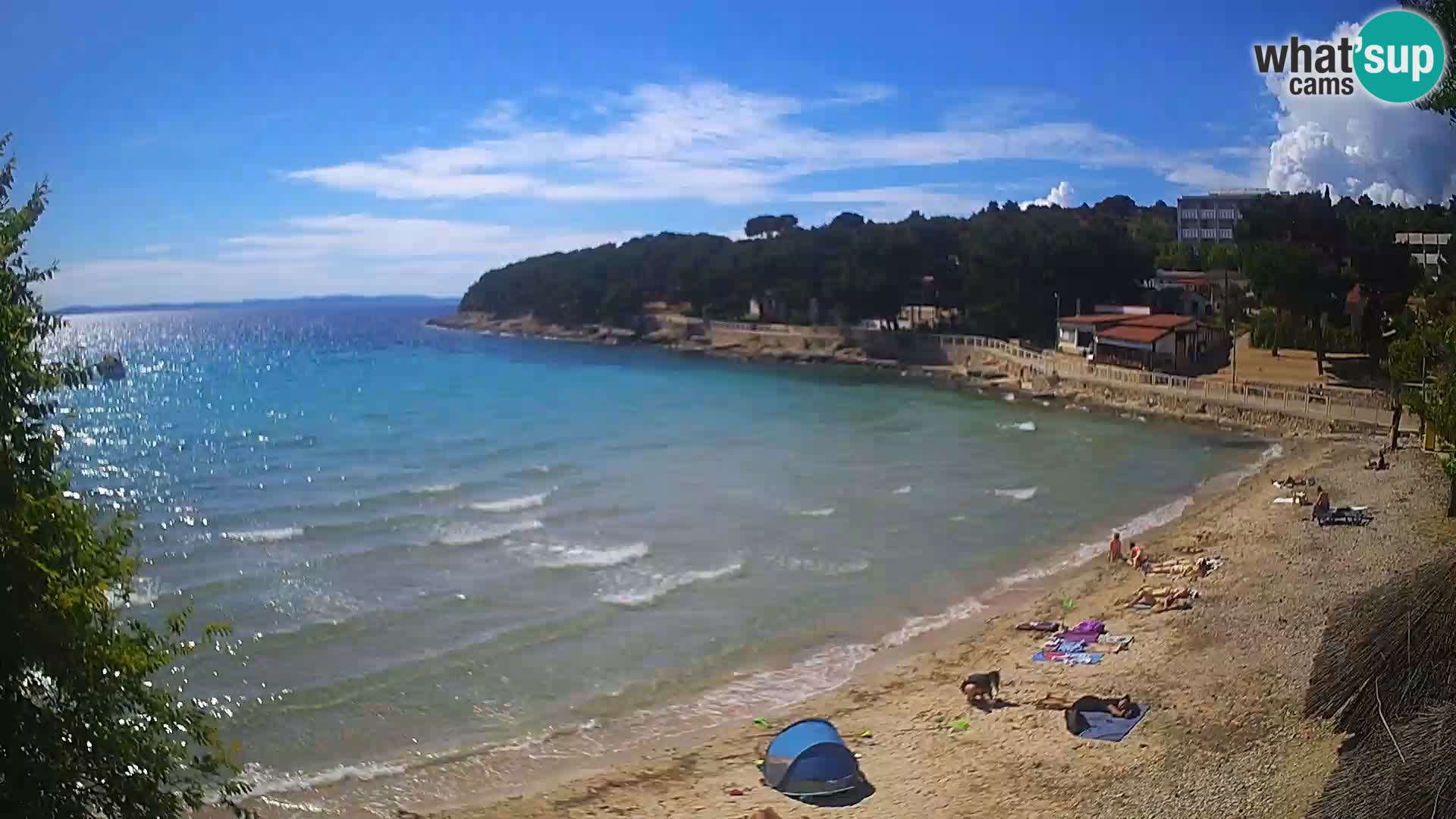 Plaža Slanica Murter – kamera v živo