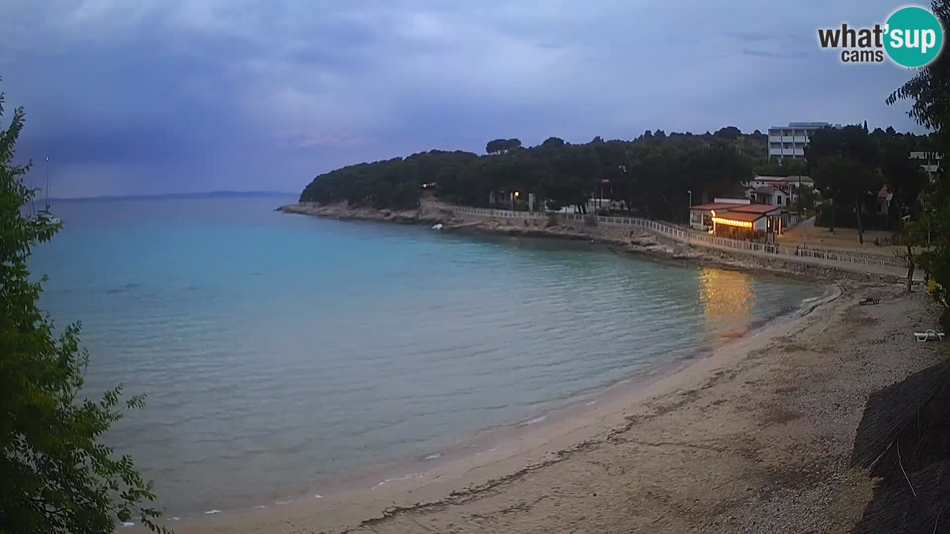 Plaža Slanica Murter – web kamera