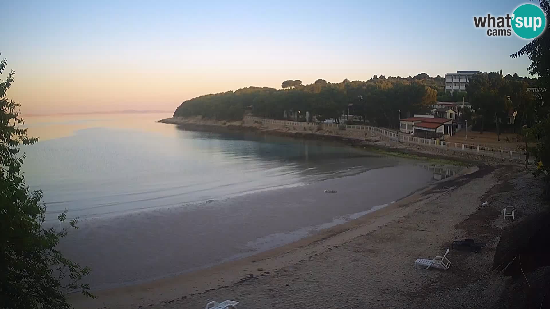 Strand Slanica Murter – webcam