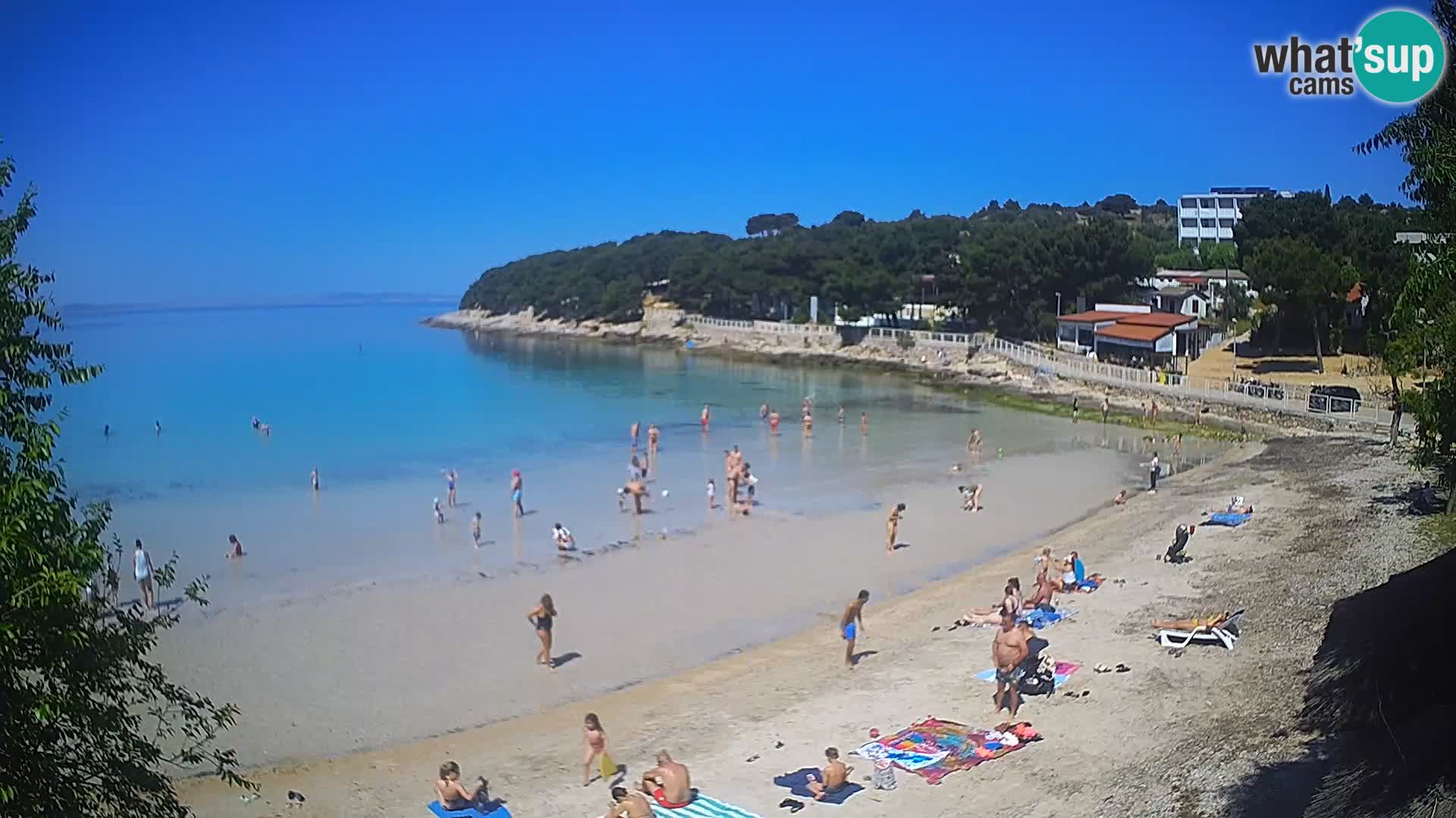 Plaža Slanica Murter – kamera v živo