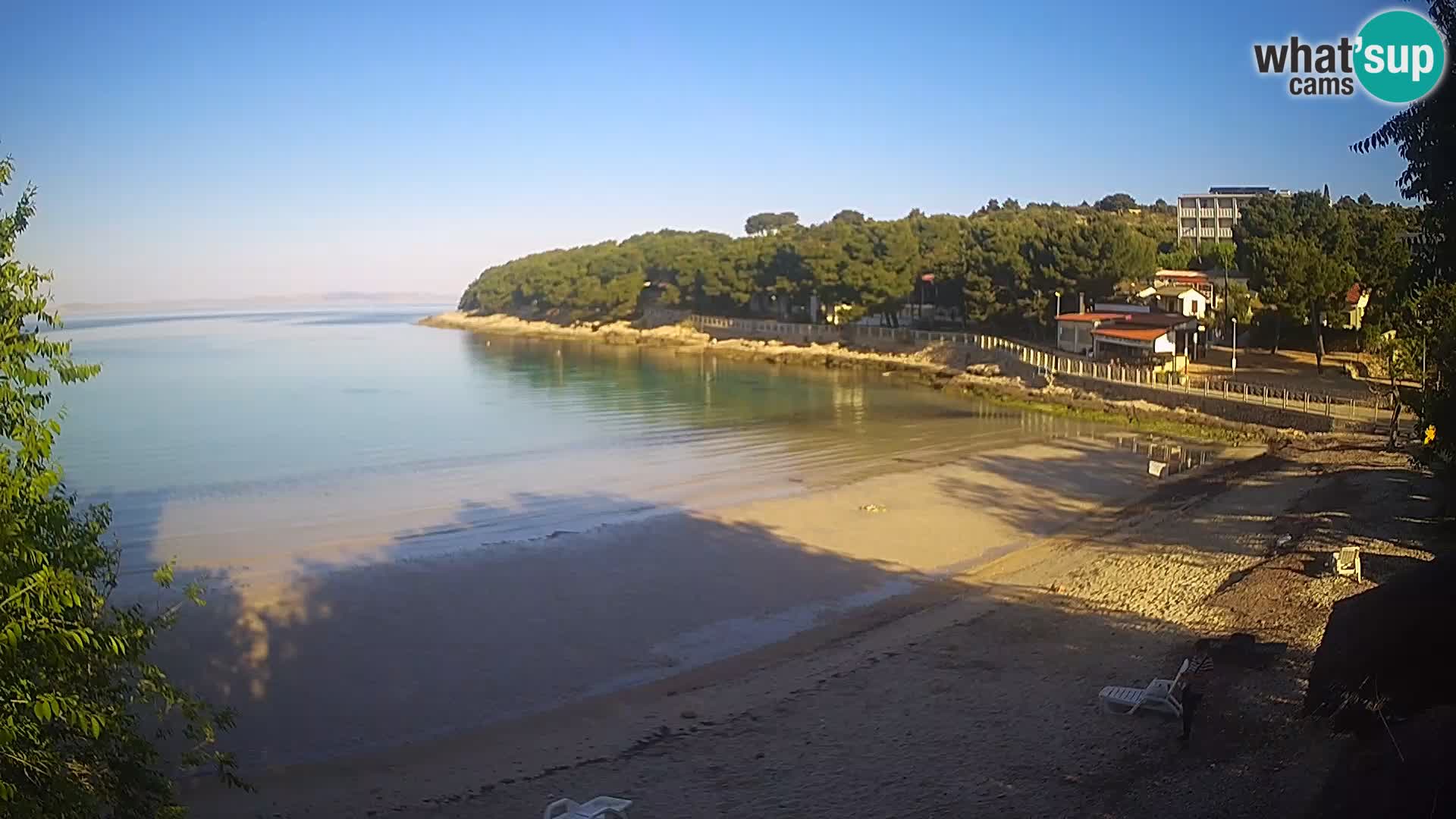 Strand Slanica Murter – webcam