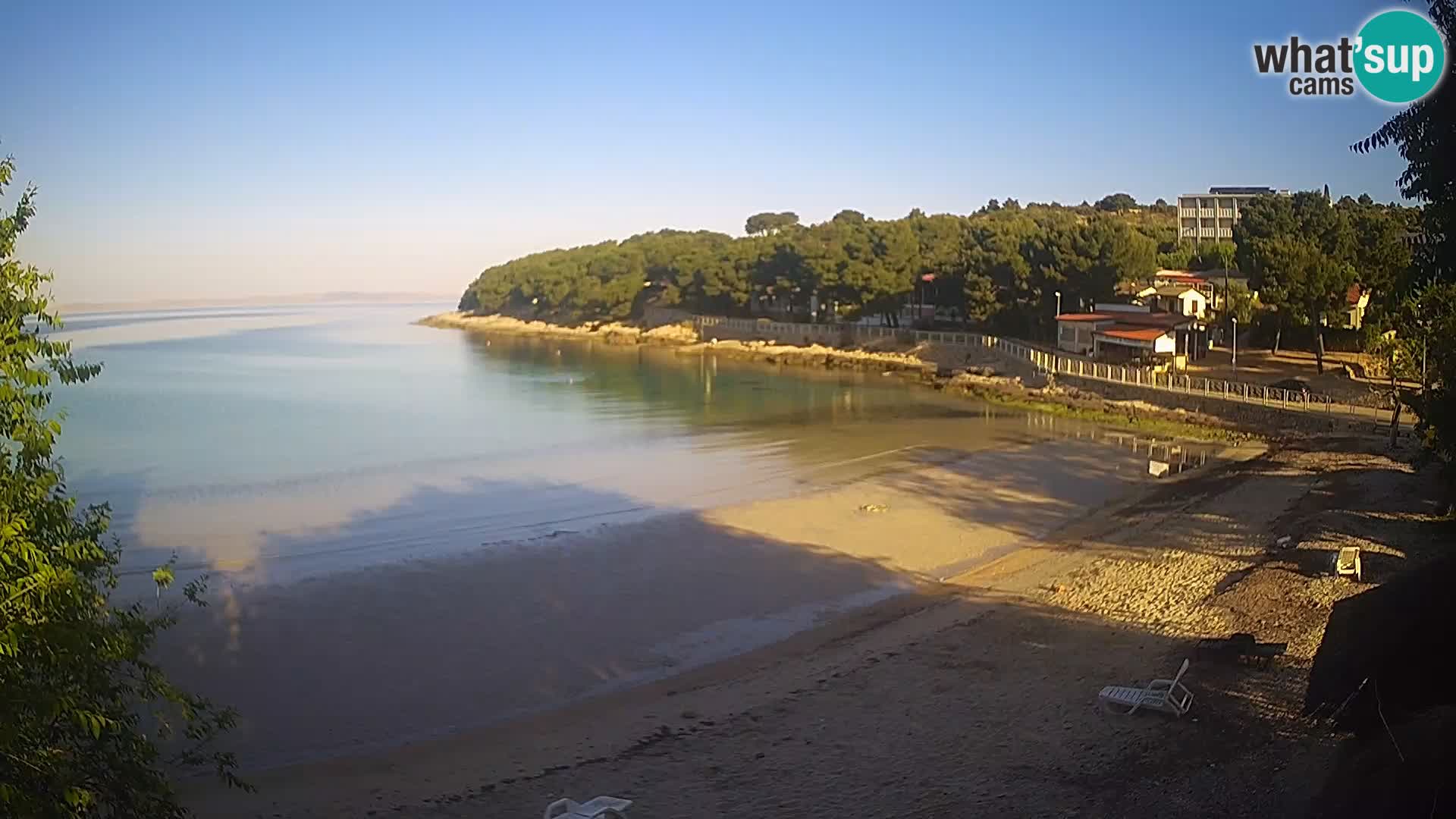 Strand Slanica Murter – webcam