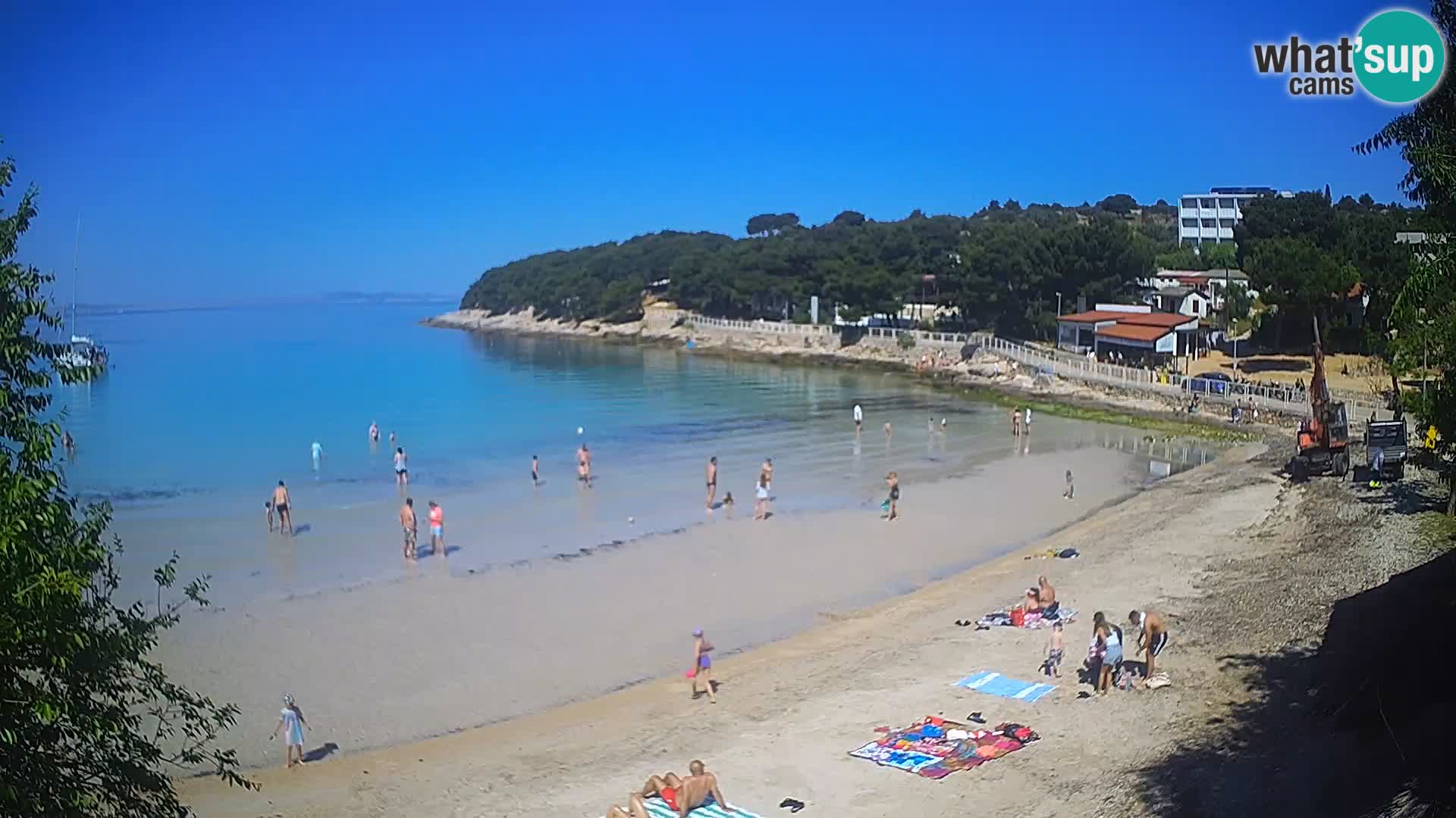 Plaža Slanica Murter – web kamera