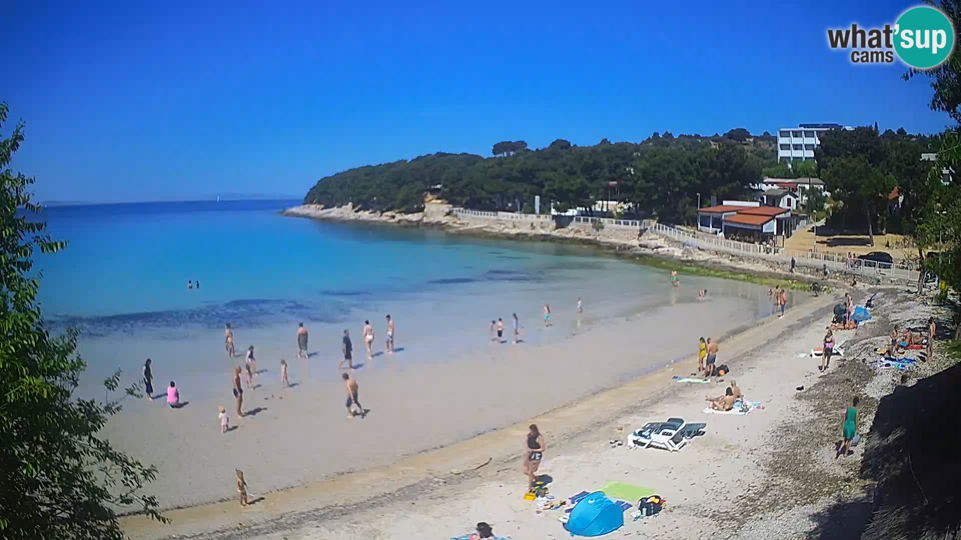 Plaža Slanica Murter – web kamera