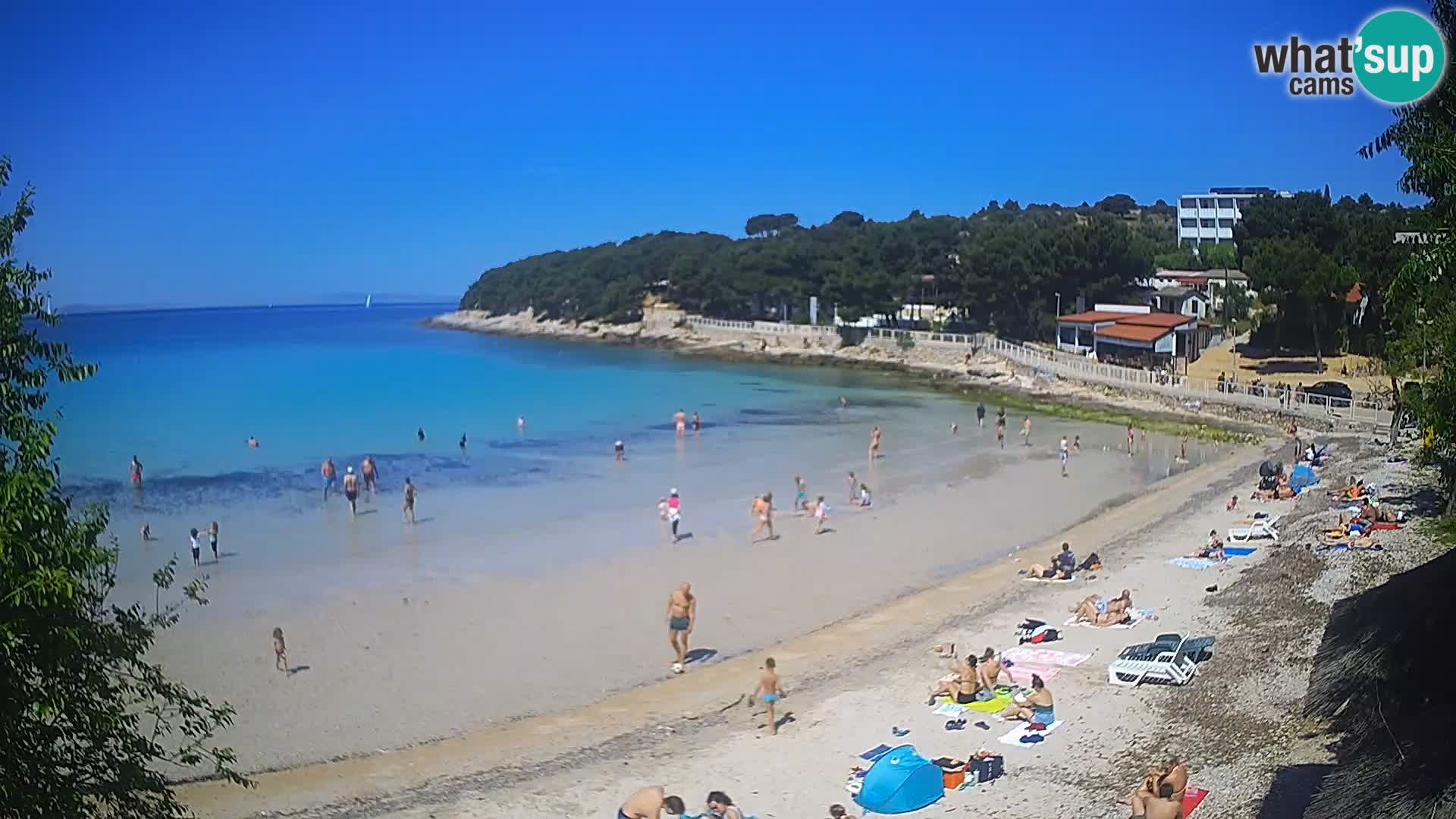 Plaža Slanica Murter – web kamera