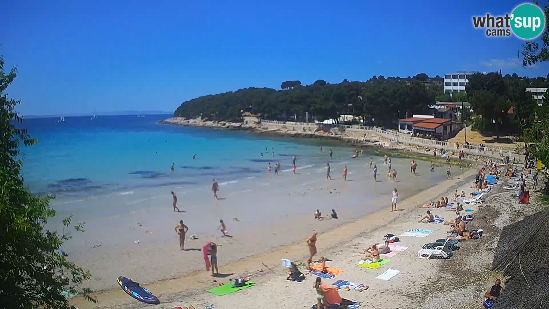 Plaža Slanica Murter – kamera v živo