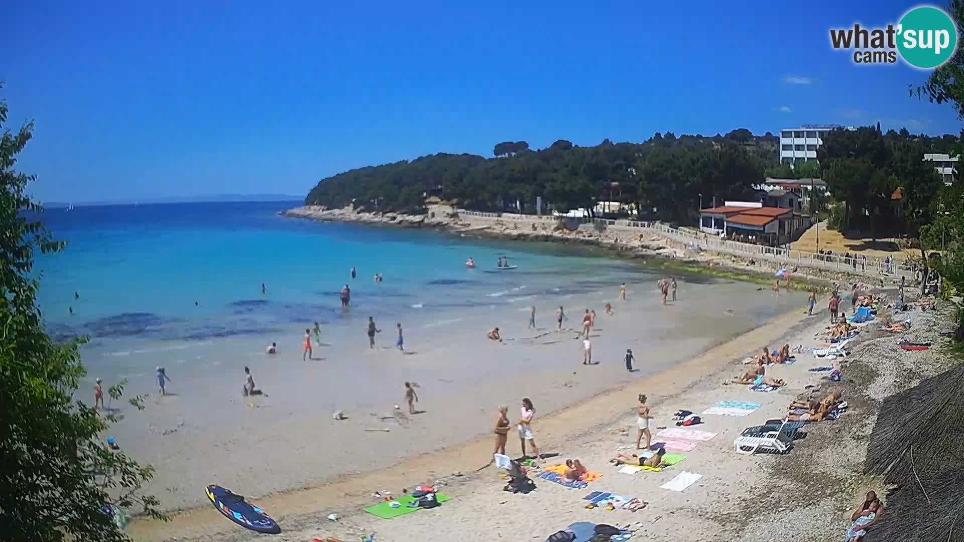 Plaža Slanica Murter – kamera v živo