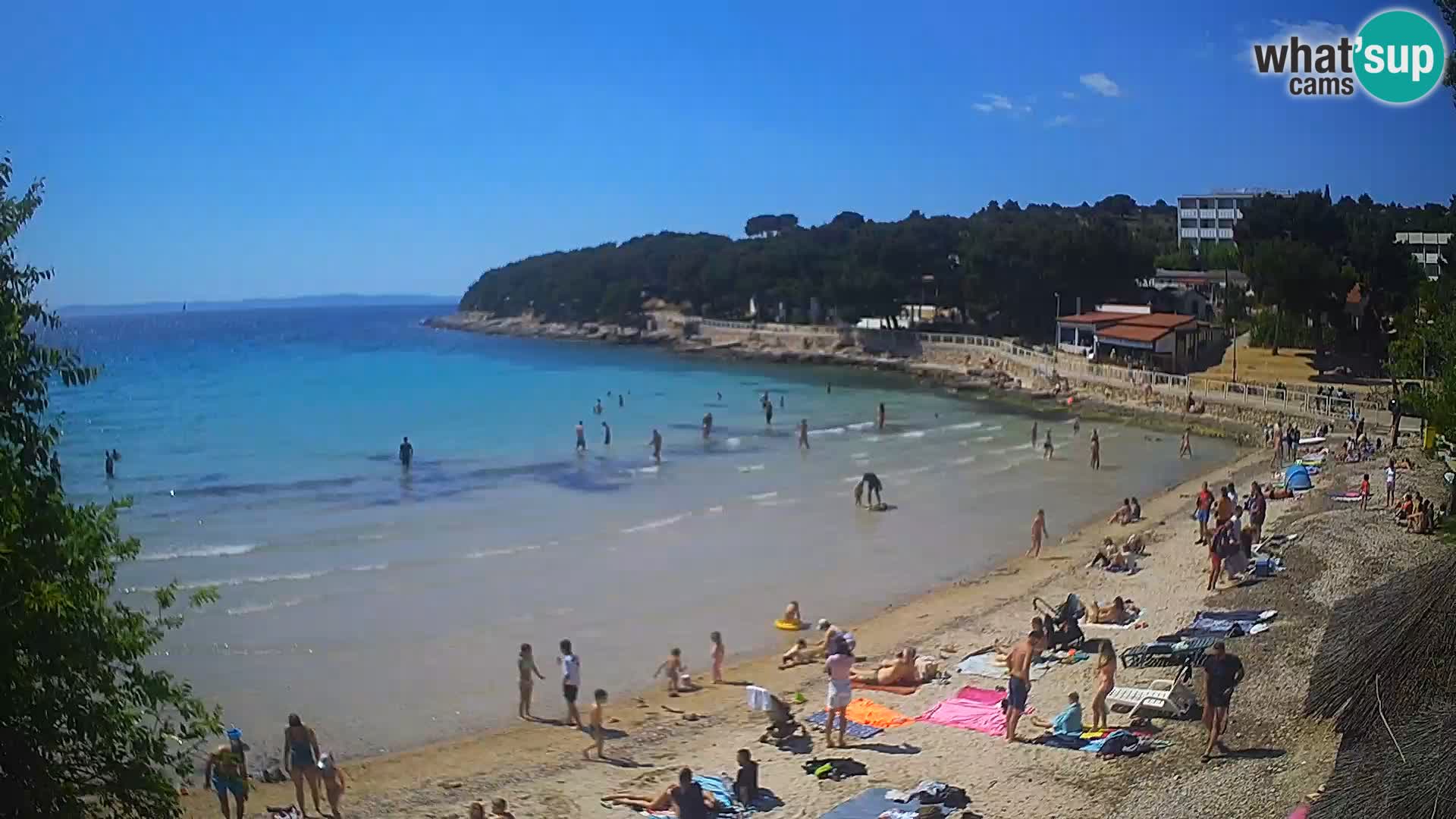 Plaža Slanica Murter – web kamera