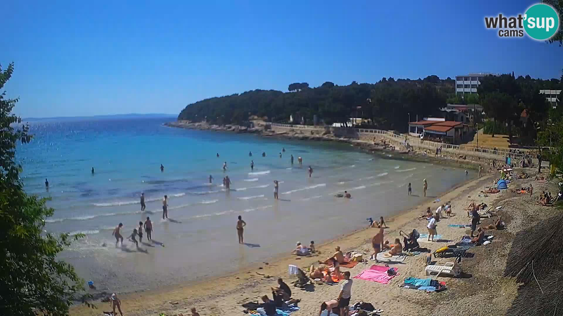Plaža Slanica Murter – web kamera