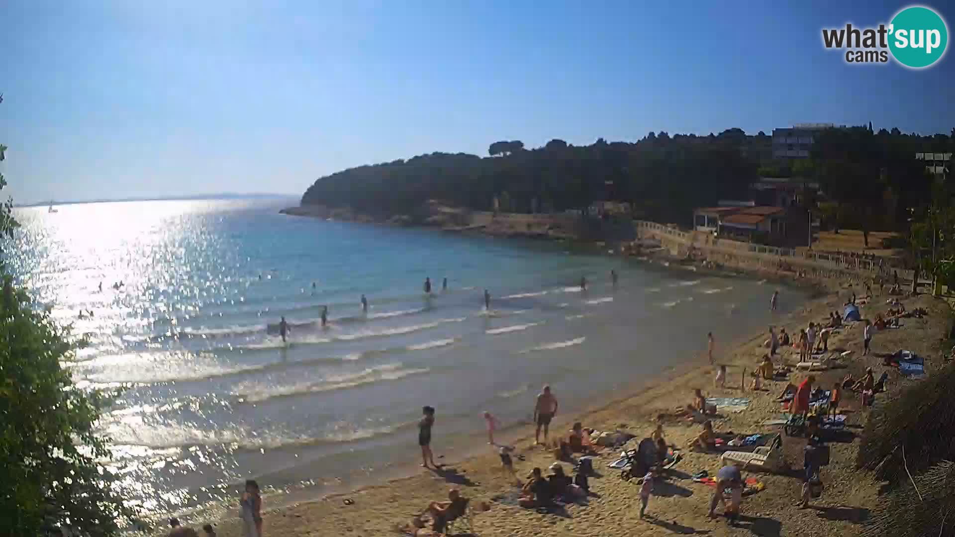 Plaža Slanica Murter – web kamera