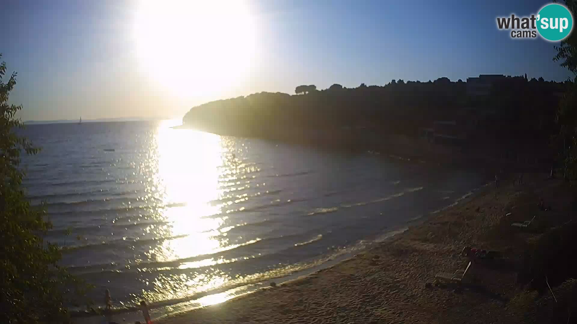Plaža Slanica Murter – web kamera