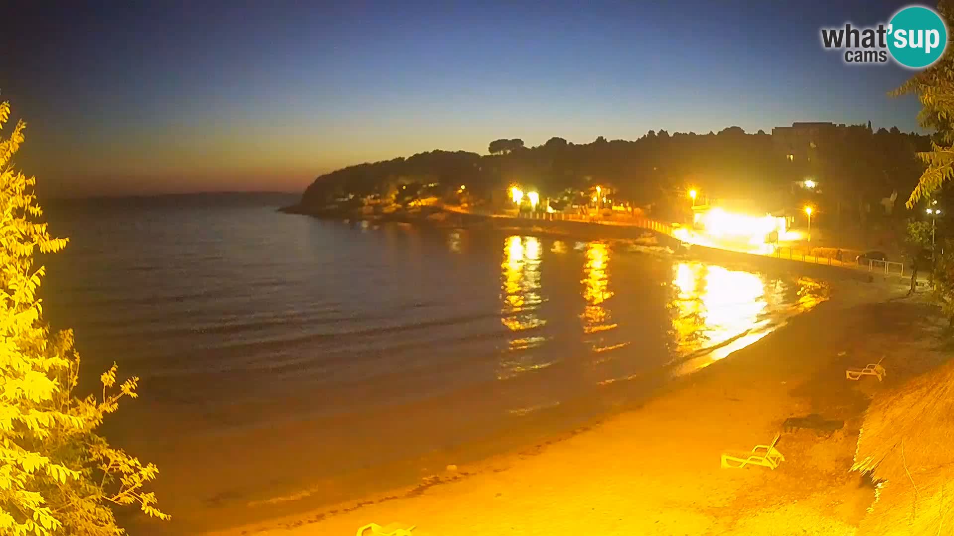 Plaža Slanica Murter – web kamera