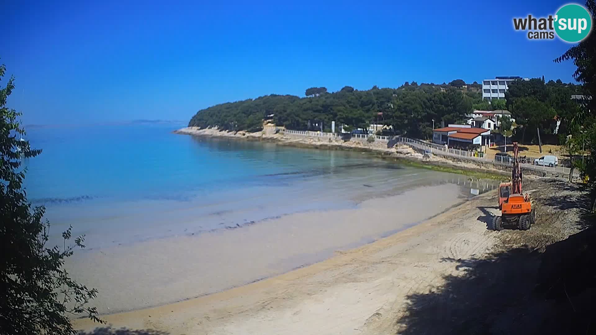 Plaža Slanica Murter – web kamera