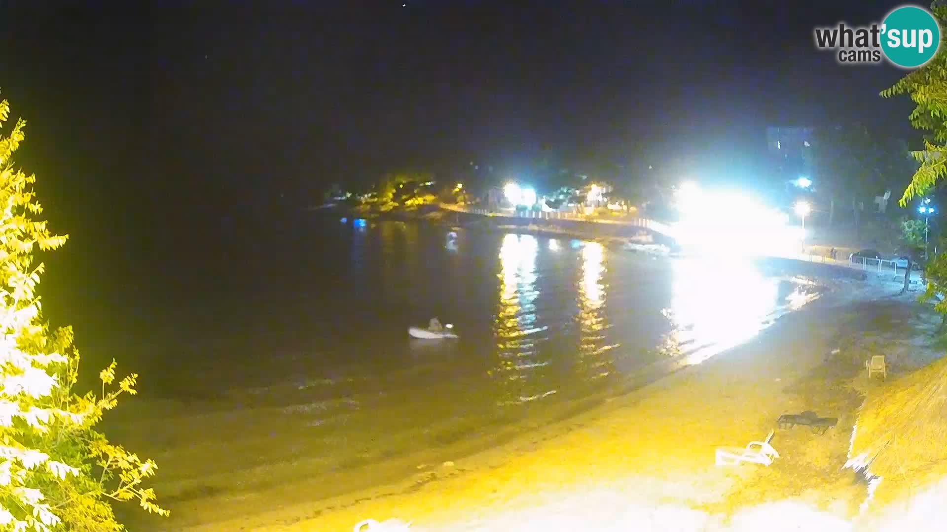 Strand Slanica Murter – webcam